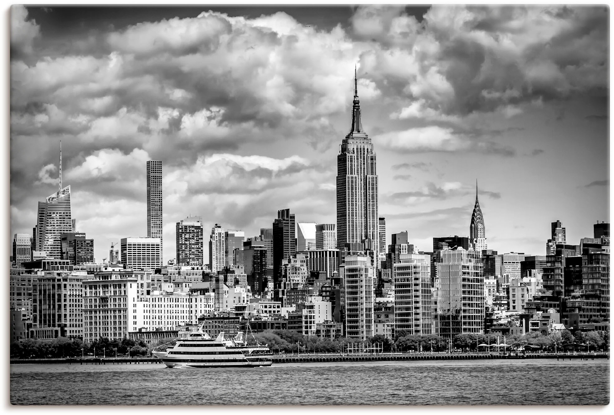 Image of Artland Wandbild »Midtown Manhattan«, New York, (1 St.), in vielen Grössen & Produktarten - Alubild / Outdoorbild für den Aussenbereich, Leinwandbild, Poster, Wandaufkleber / Wandtattoo auch für Badezimmer geeignet bei Ackermann Versand Schweiz