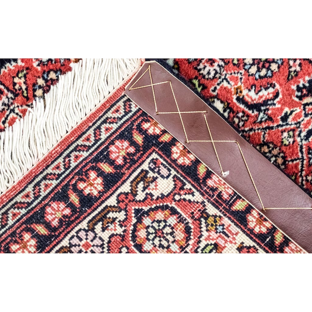 morgenland Teppich »Bidjar Zanjan Teppich handgeknüpft blau«, rechteckig