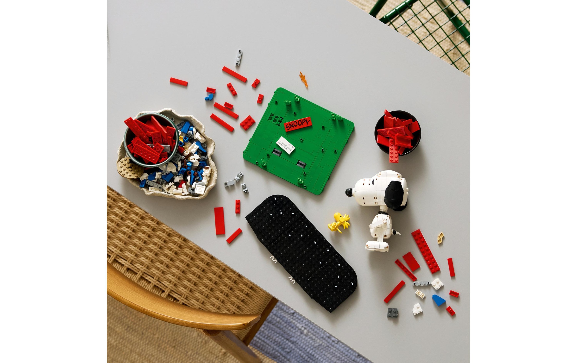 LEGO® Konstruktionsspielsteine »Peanuts: Snoopys Hundehütte (21368), LEGO Ideas« Made in Europe
