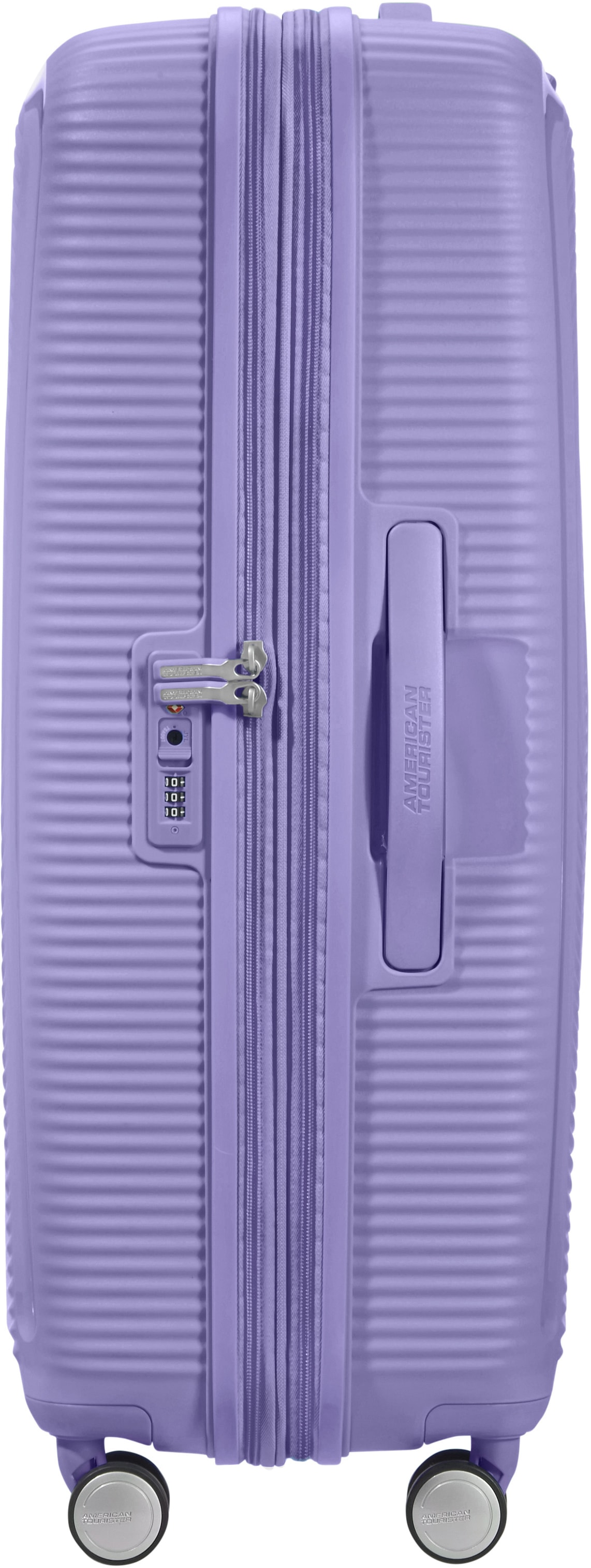 American Tourister® Hartschalen-Trolley »SOUNDBOX, in verschiedenen Farben und Grössen«, 4 Rollen, Reisekoffer Trolley Aufgabegepäck TSA-Zahlenschloss Volumenerweiterung