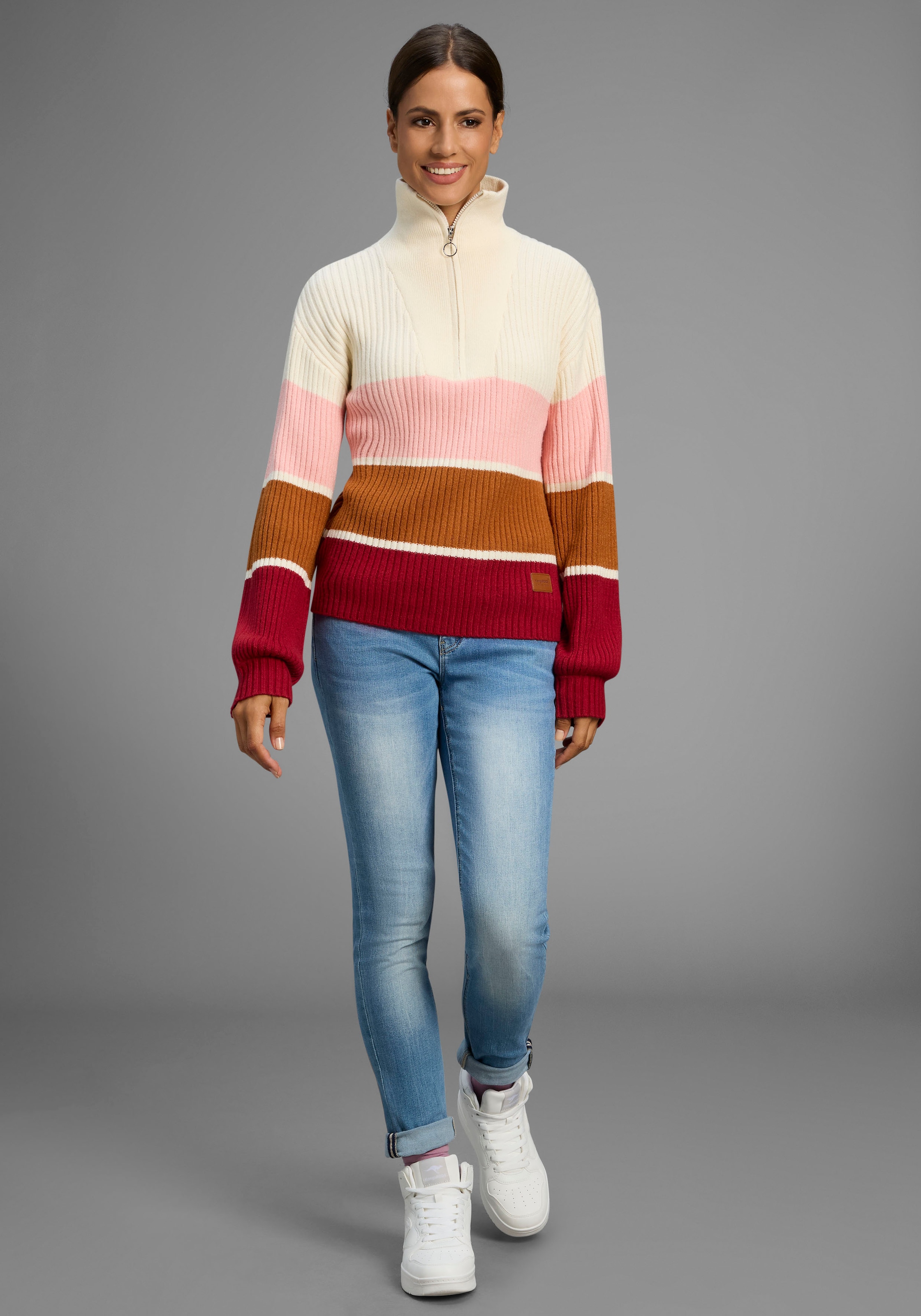 KangaROOS Troyer, im Colorblock Design
