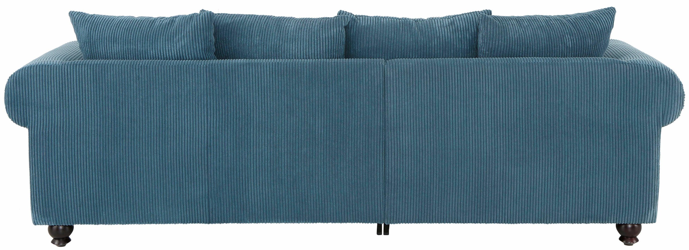 Home affaire Ecksofa »King George King Henry, Mega Sofa, Breite 260cm, L-Form«, mit Federkern, in legerer Polsterung und vielen Kissen