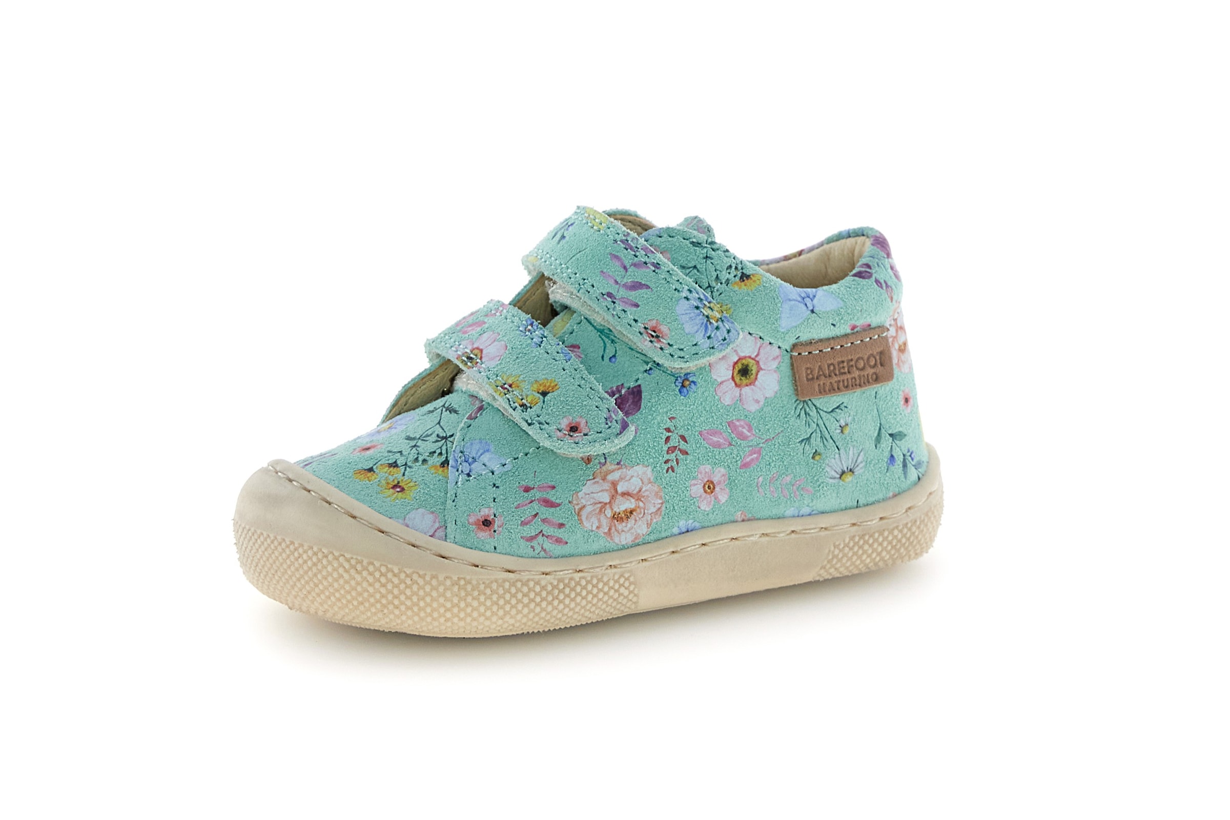 Image of Naturino Lauflernschuh "AMUR VL" Babyschuh mit Print, Grössenschablone zum Download