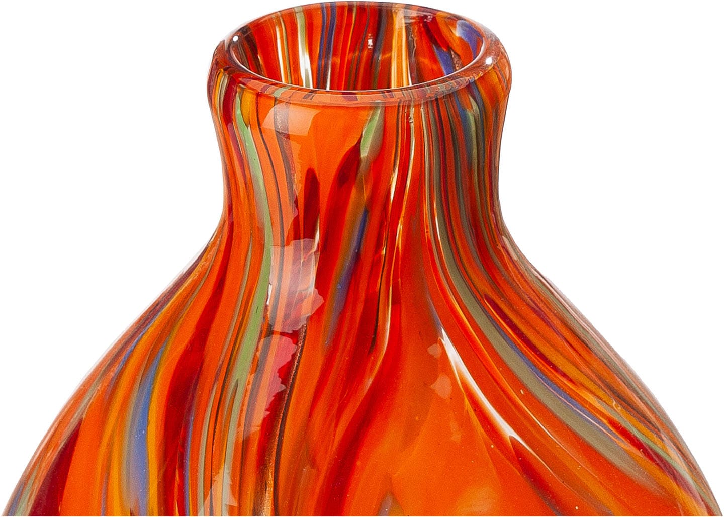 GILDE Vase de table »Vase Dream orange«