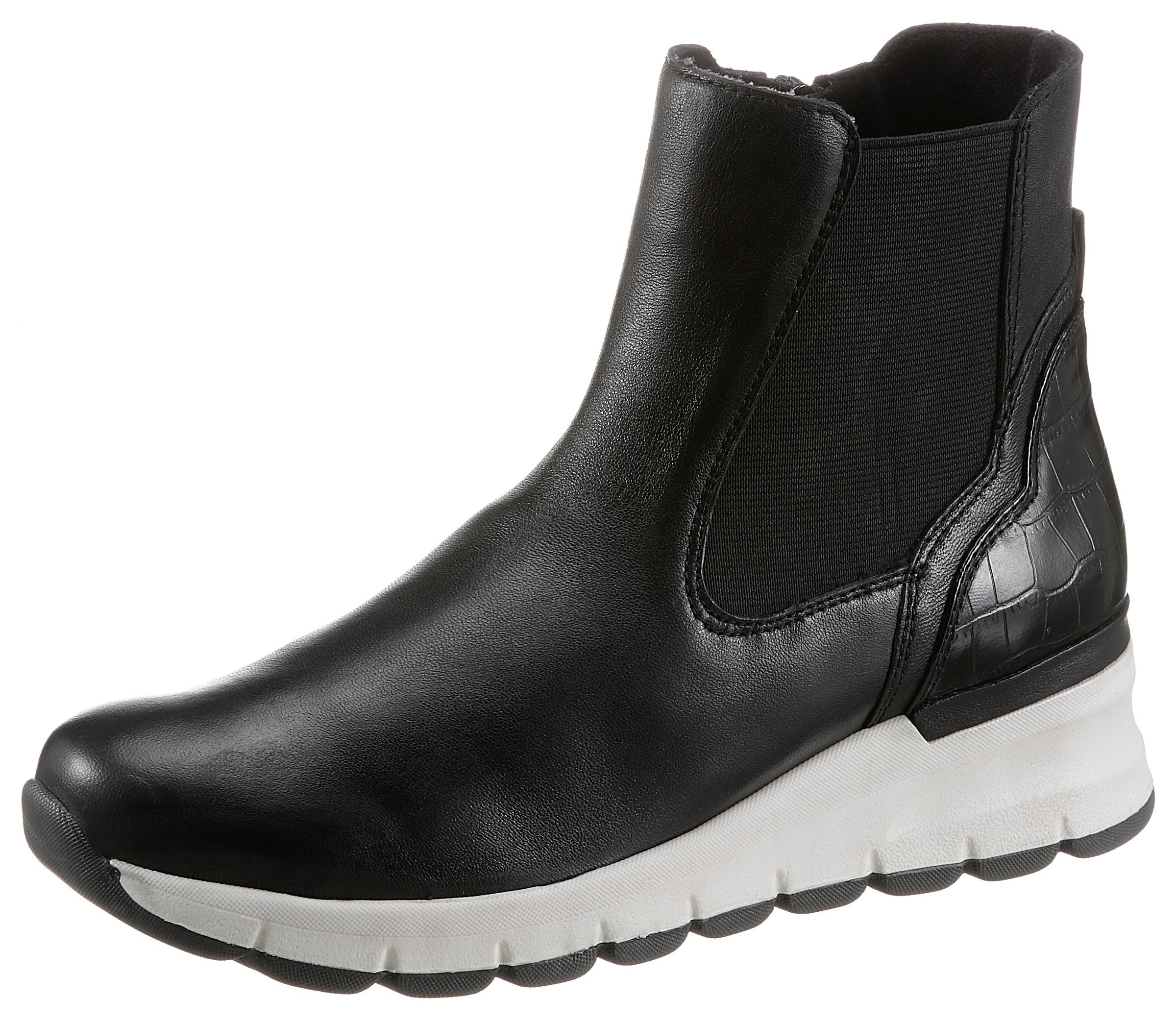 Image of Jana Chelseaboots, mit kontrastfarbiger Laufsohle bei Ackermann Versand Schweiz