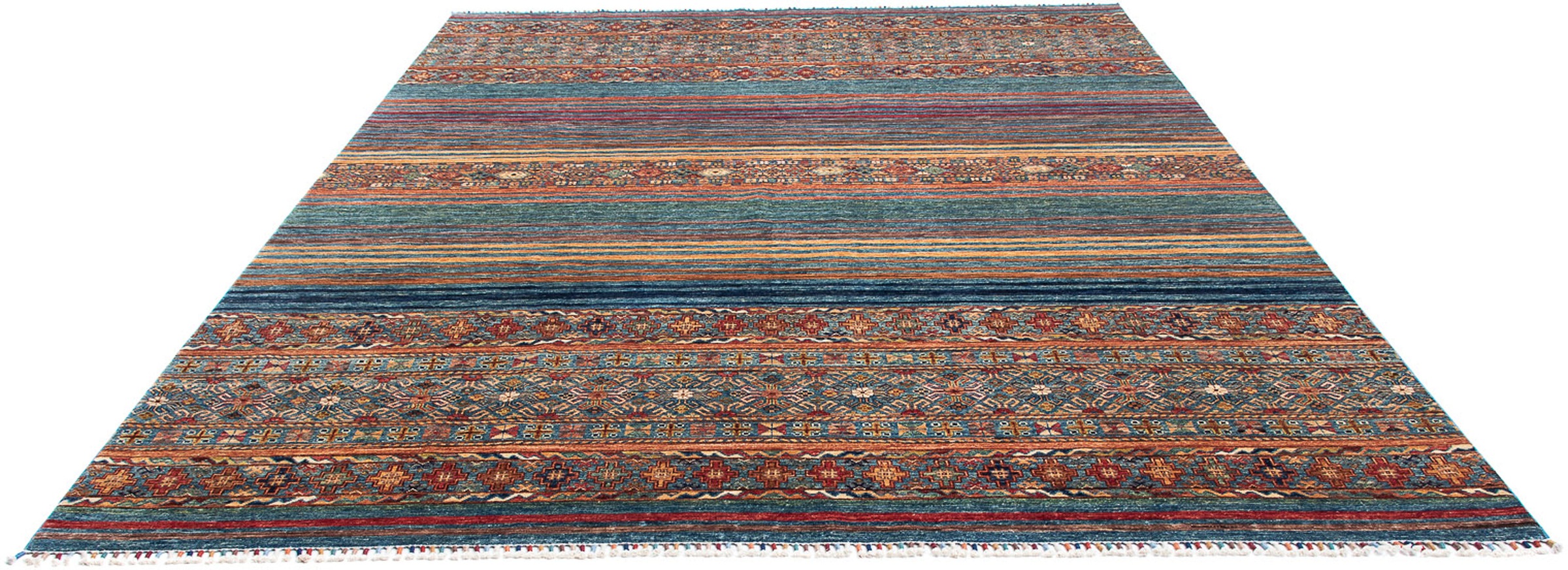 Image of morgenland Orientteppich »Ziegler - 309 x 245 cm - mehrfarbig«, rechteckig, 6 mm Höhe, Wohnzimmer, Handgeknüpft, Einzelstück mit Zertifikat bei Ackermann Versand Schweiz