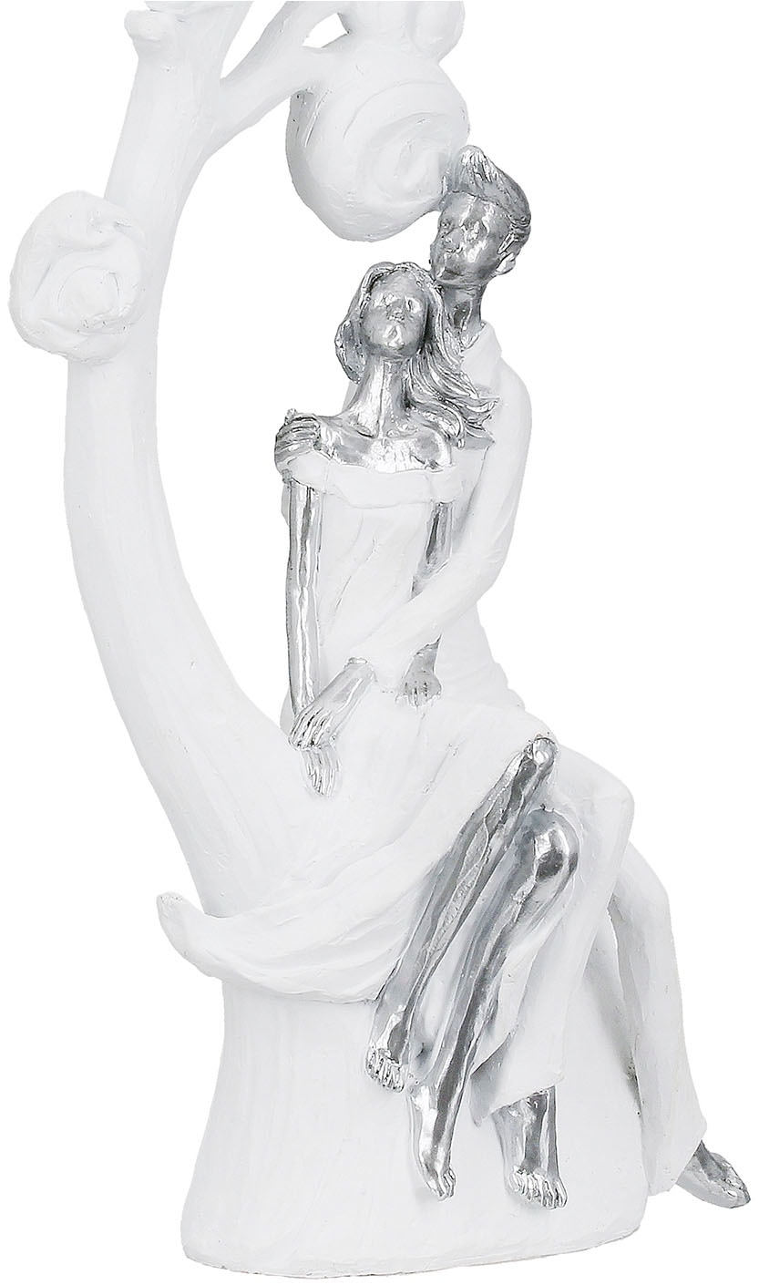 Casablanca by Gilde Dekofigur »Figur Paar; Baum Tree of love weiss H. 39,5 cm«