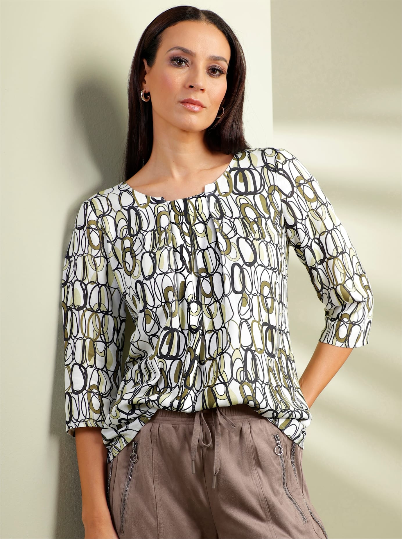 heine Druckbluse
