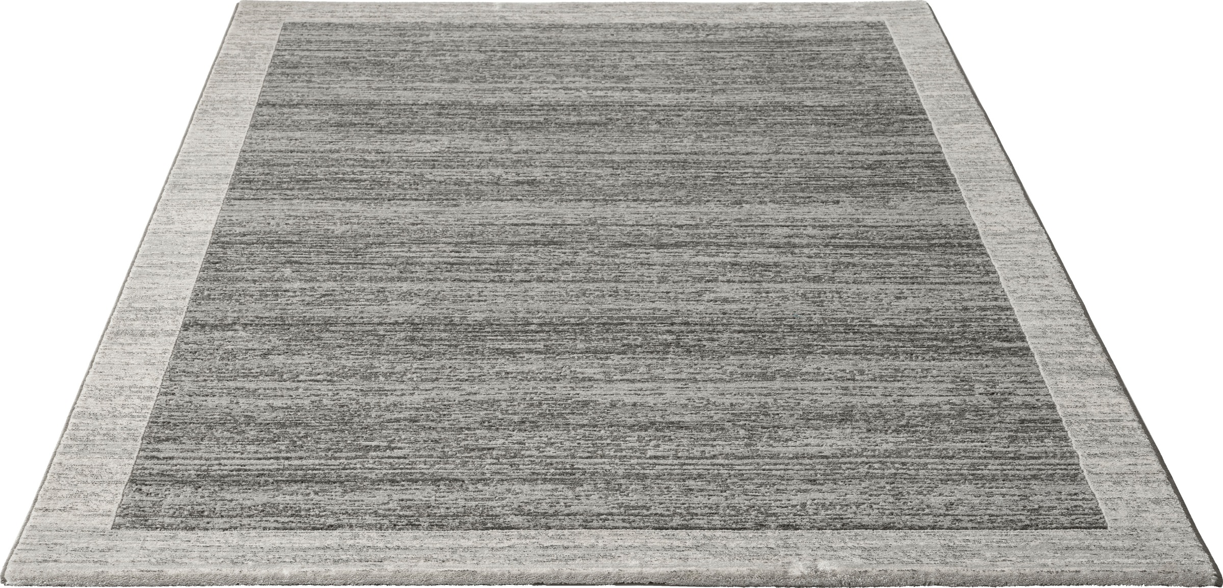 Image of andas Teppich »Belem«, rechteckig, 12 mm Höhe, mit Bordüre, Teppich, Kurzflor, Weich, Pflegeleicht, Elegant, Wohnzimmer, Schlafzimmer, Esszimmer bei Ackermann Versand Schweiz