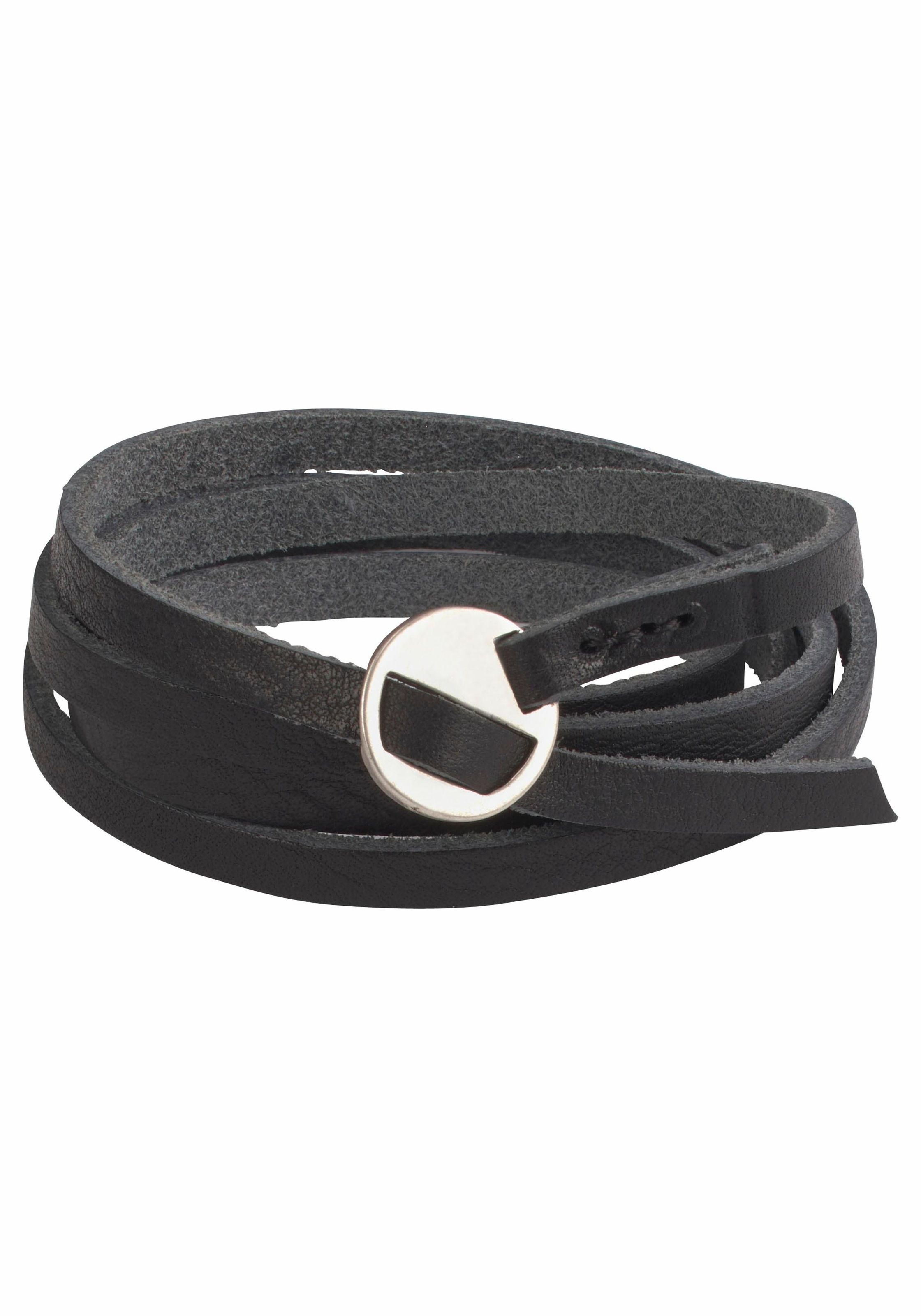 Image of J.Jayz Lederarmband »zum Wickeln, coole Metallschliesse«, (1 tlg.) bei Ackermann Versand Schweiz