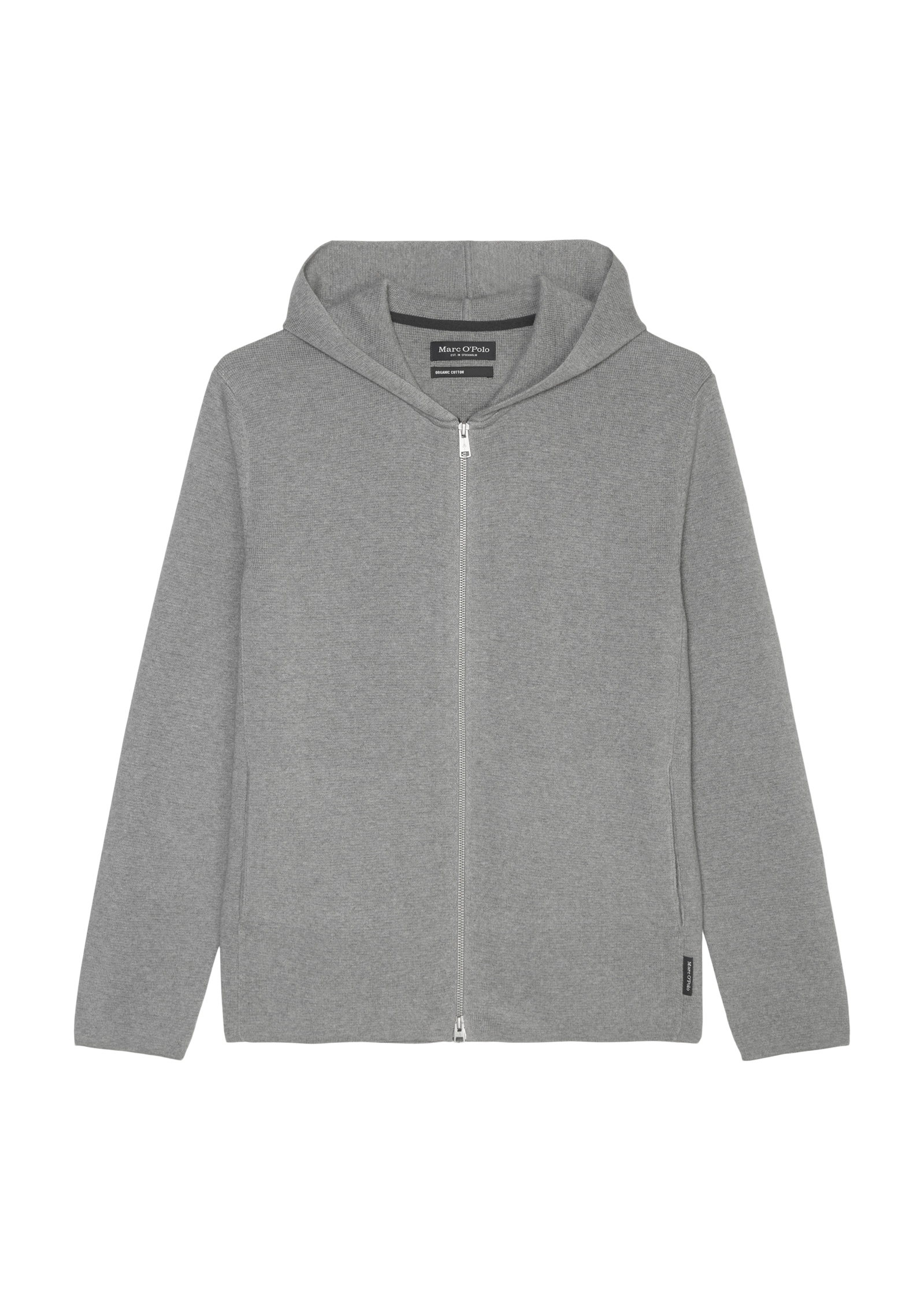 Marc O'Polo Kapuzenstrickjacke, mit Zwei-Wege-Reissverschluss
