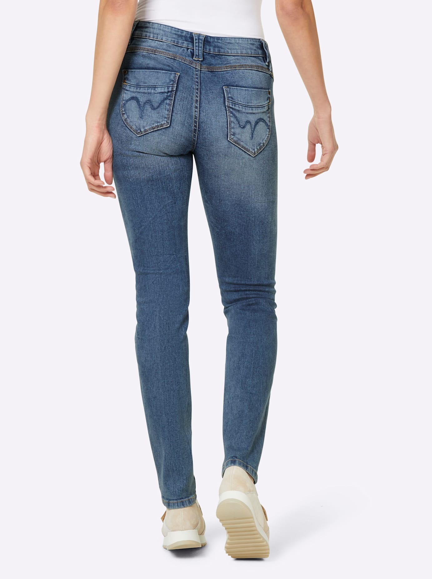 heine Röhrenjeans, (1 tlg.)