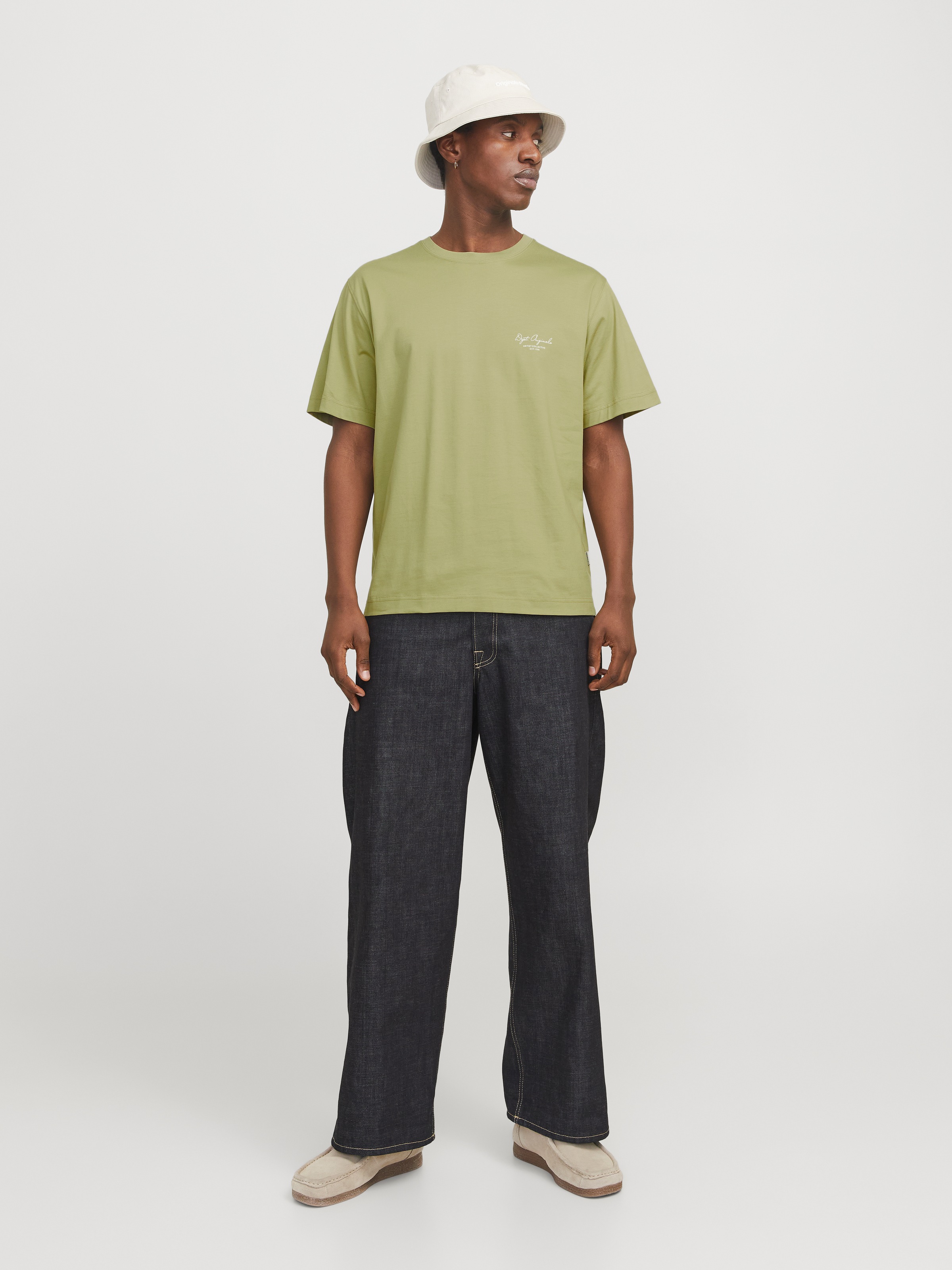 Jack & Jones T-Shirt »JORISLINGTON BACK TEE SS CREW NECK SN«