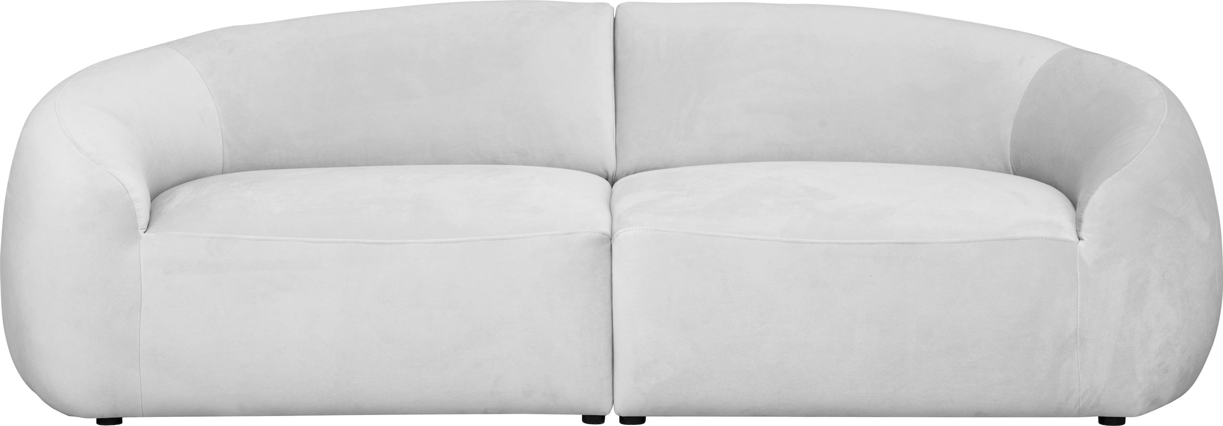 LeGer Home by Lena Gercke Big-Sofa »YANI Designersofa, organische Form, Masse B/T/H: 240/64/81 cm«, mit Wellenunterfederung, auch in Bouclé, passend zur Serie