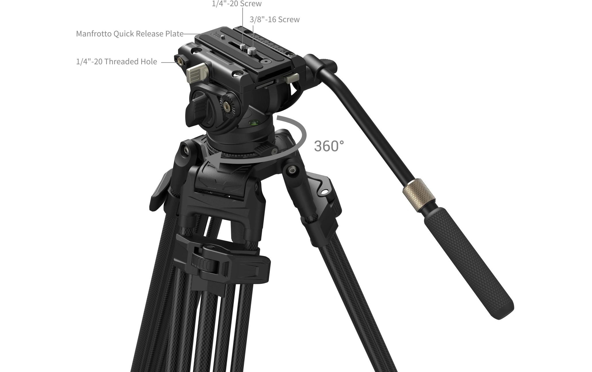   Trépied »Smallrig Stativ Heavy-Duty AD-80S Kit«