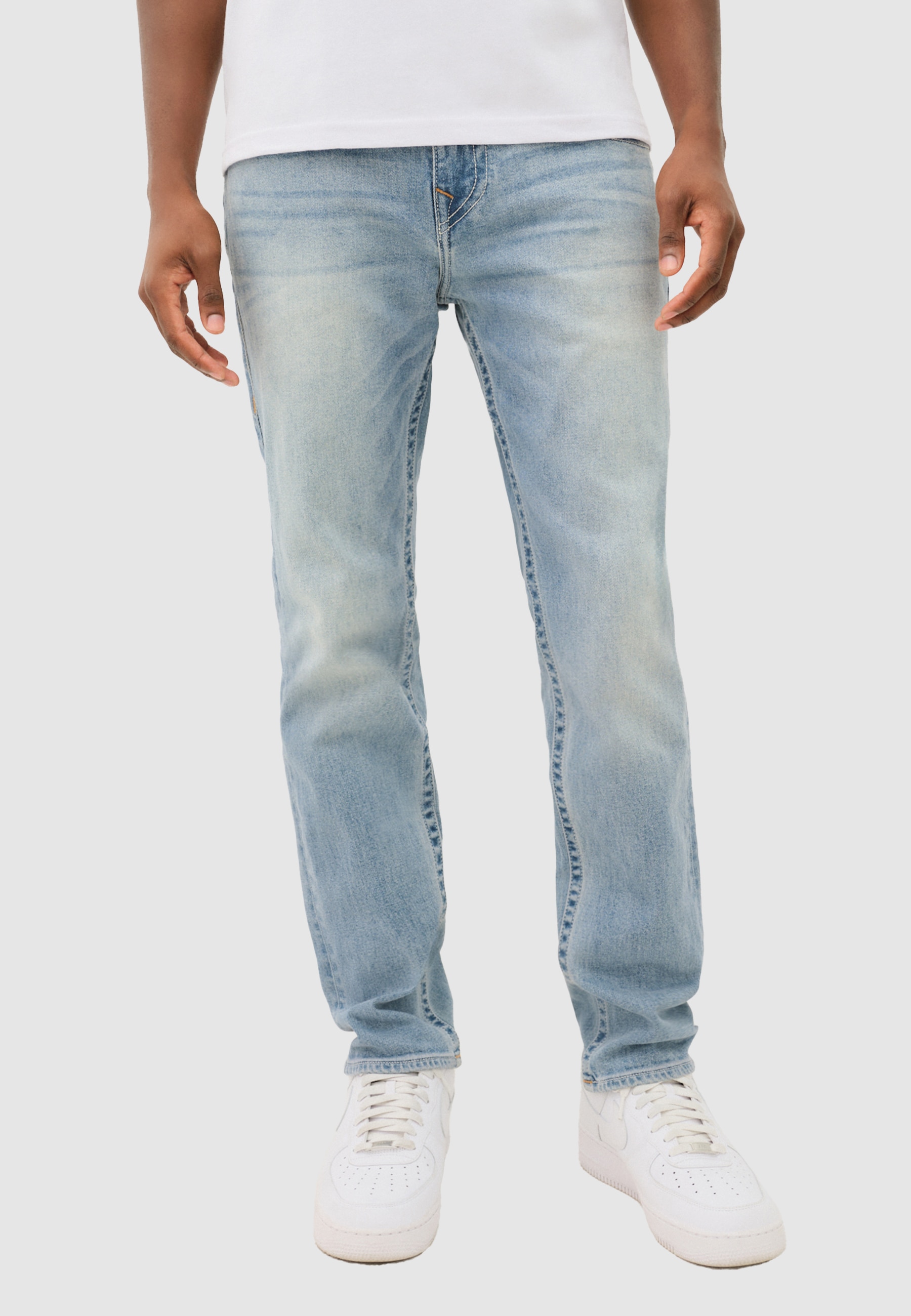 Image of True Religion Slim-fit-Jeans "ROCCO SN NO FLAP" Baumwollmischung, slim fit