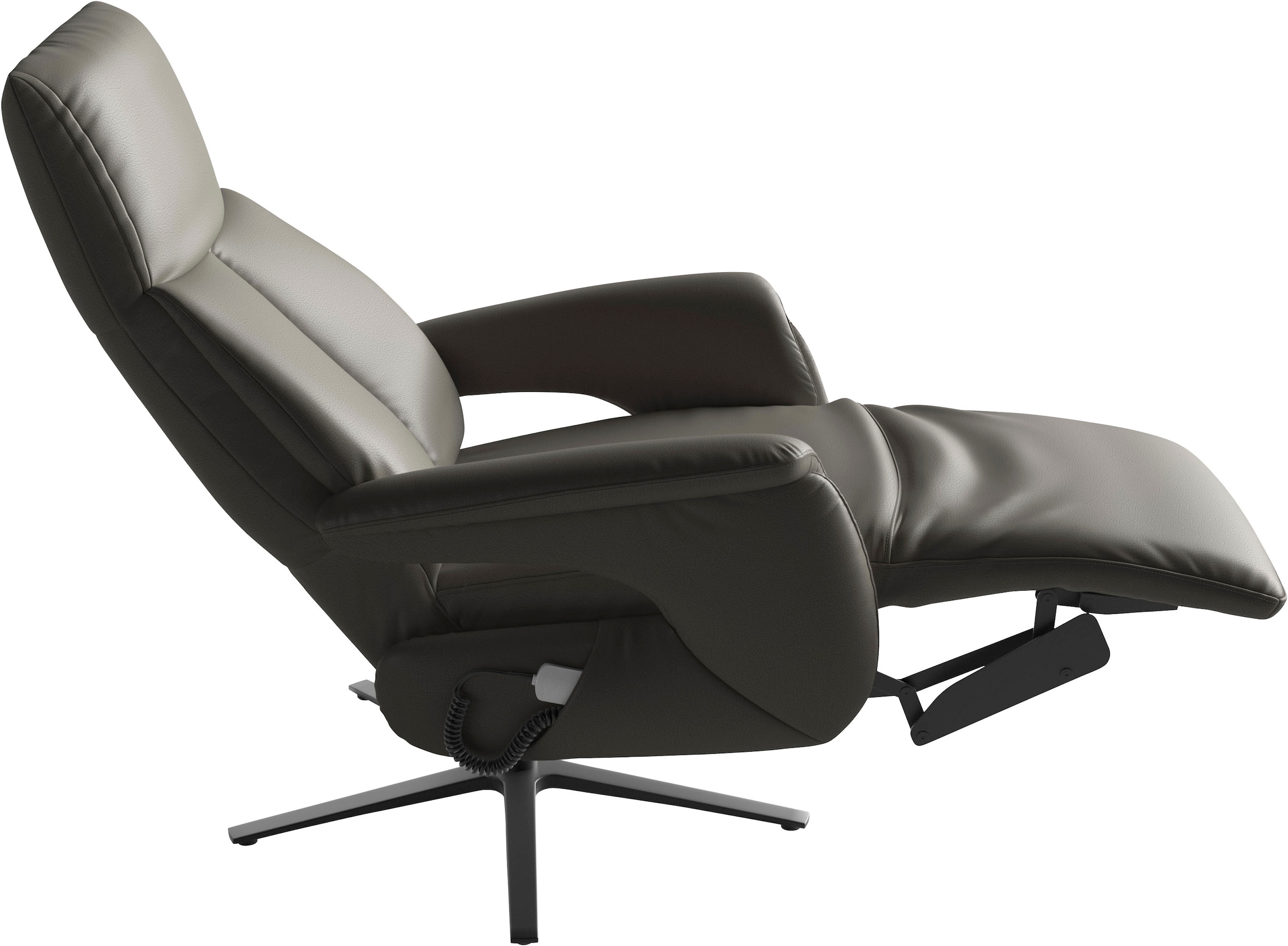 sit&more TV-Sessel »Lazy mit Kopfteilverstellung & Drehfunktion, weitere Funktionen« Ergonomie L: elektr. Fussstütze, Rückenlehne & Aufstehhilfe, Herz-Waage