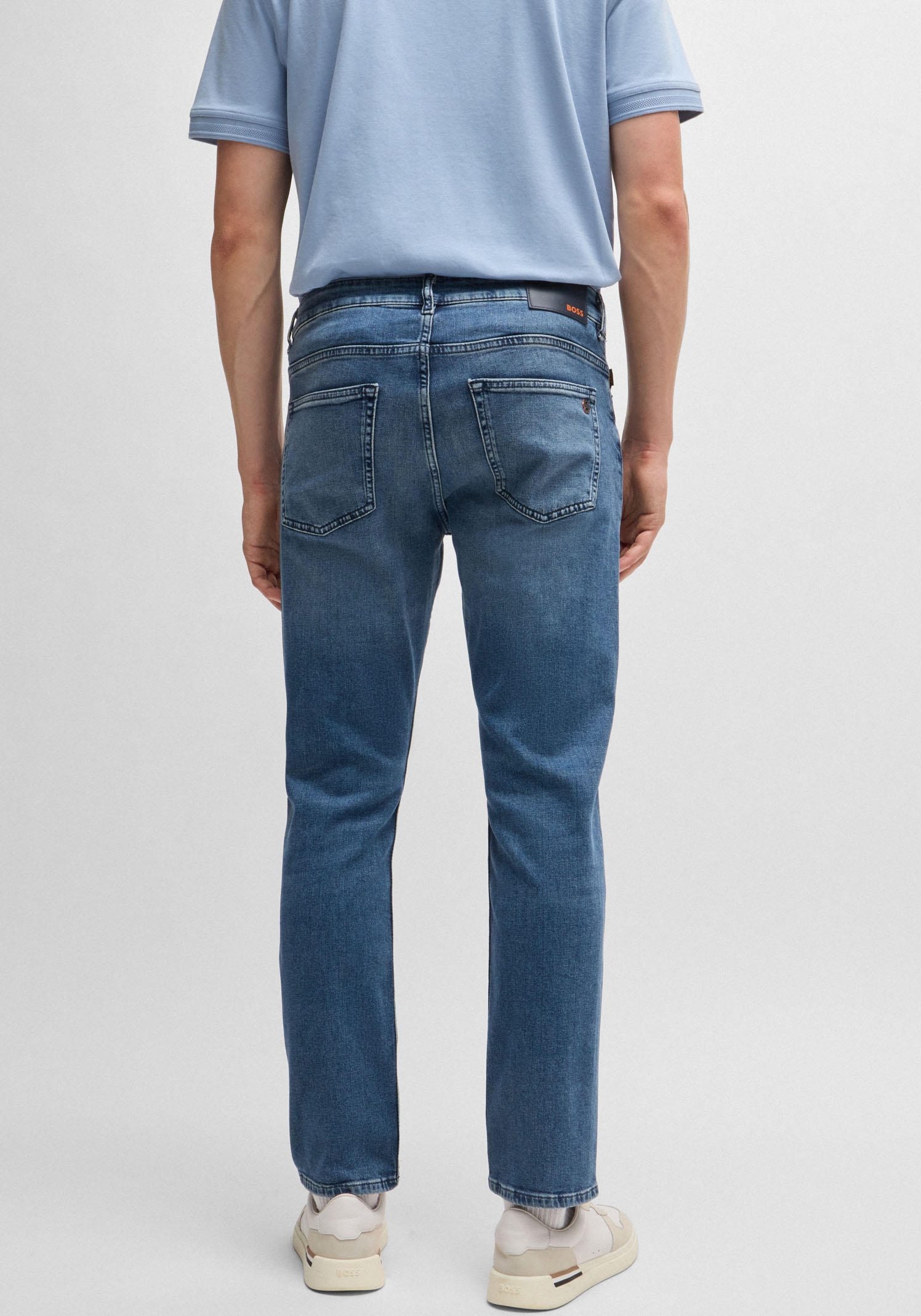 BOSS ORANGE Slim-fit-Jeans »Delaware«, mit normaler Bundhöhe