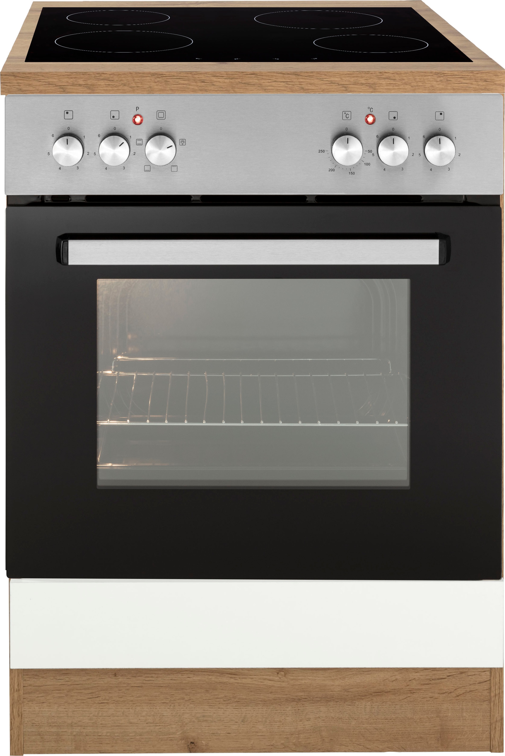KOCHSTATION Armoire encastrée pour cuisinière »KS-Colmar« 60 cm, adapté pour ensemble de cuisinière