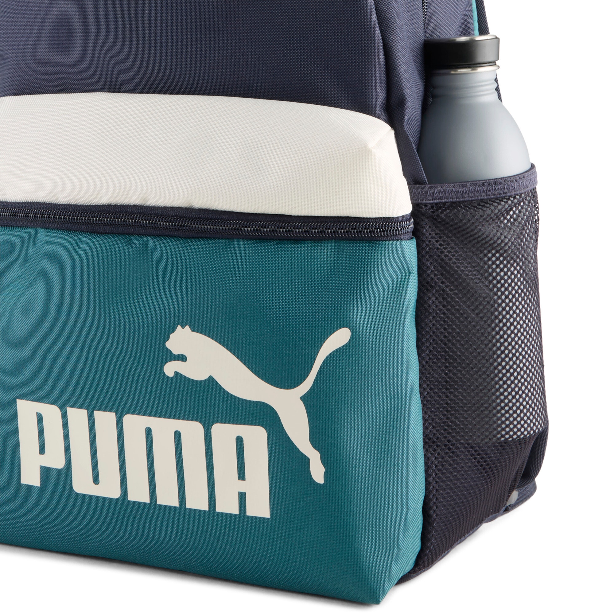 PUMA Sac à dos »PHASE COLOR BLOCK BACKPACK« für sportliche Aktivitäten und Alltag, mit geräumigem Hauptfach