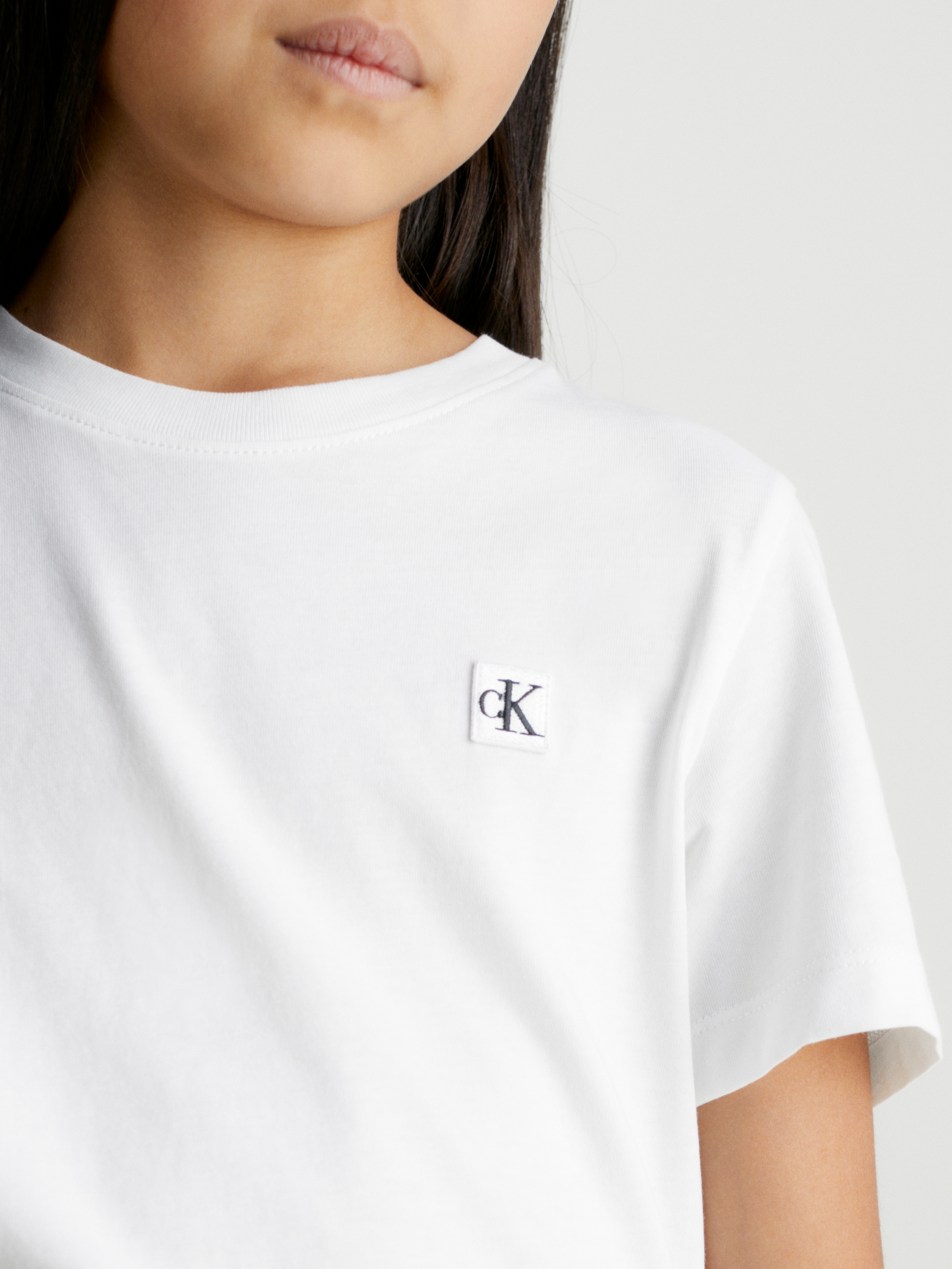 Calvin Klein Jeans T-Shirt »MONOGRAM MINI BADGE T-SHIRT«, für Kinder bis 16 Jahre