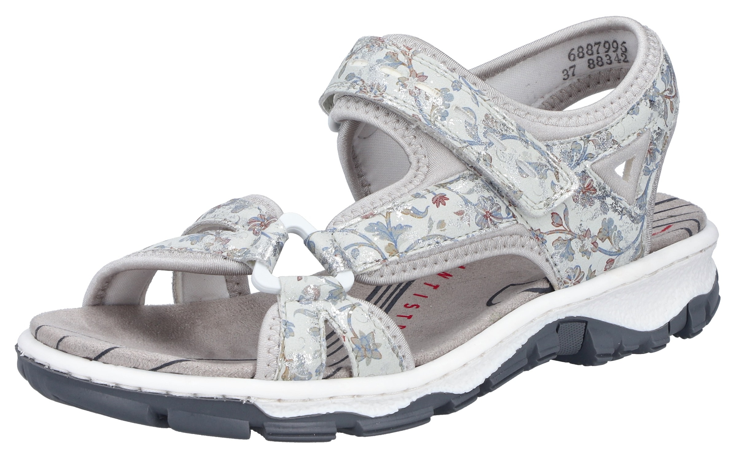 Rieker Sandale à lanières  chaussure d'été, sandalette, chaussure outdoor style trekking
