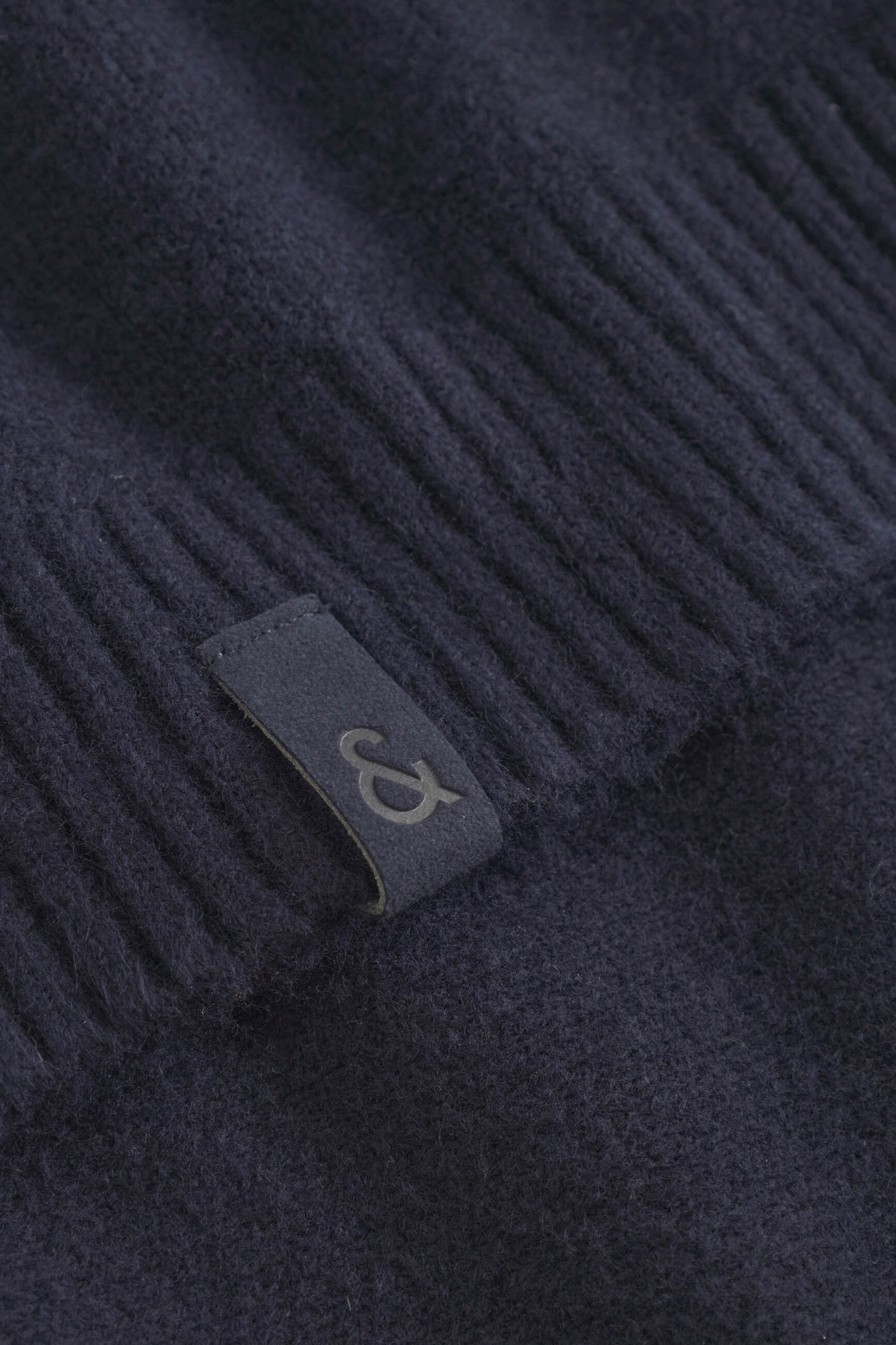 colours & sons Strickpullover »colours & sons Pullover Mock-Zip«