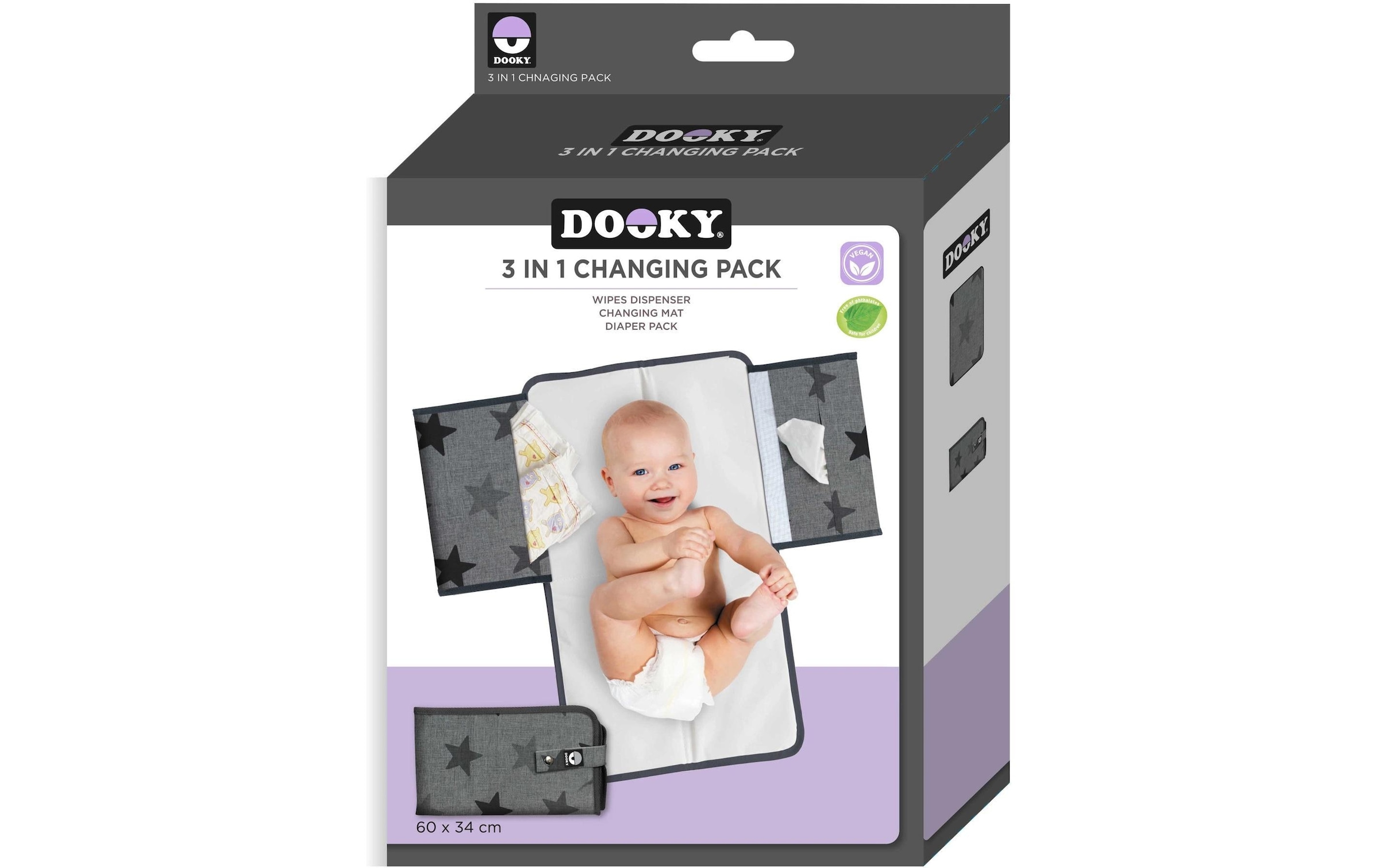 Dooky Sac à langer »3-in-1 Wickelset Sterne«