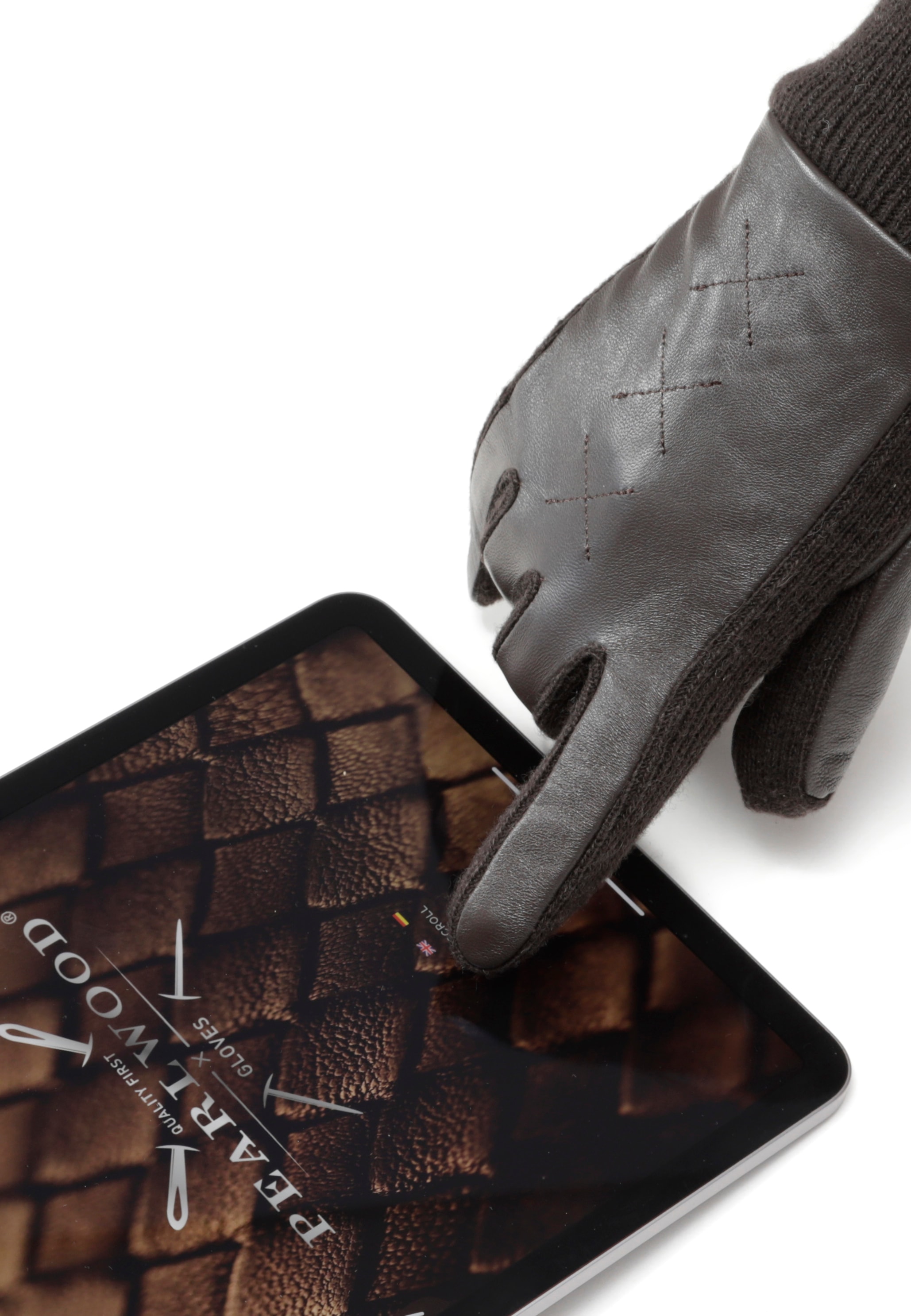 PEARLWOOD Strickhandschuhe »SMILLA«, (1 Paar), weiches Fleece-Innenfutter, Temperaturregulierend, Strickbündchen