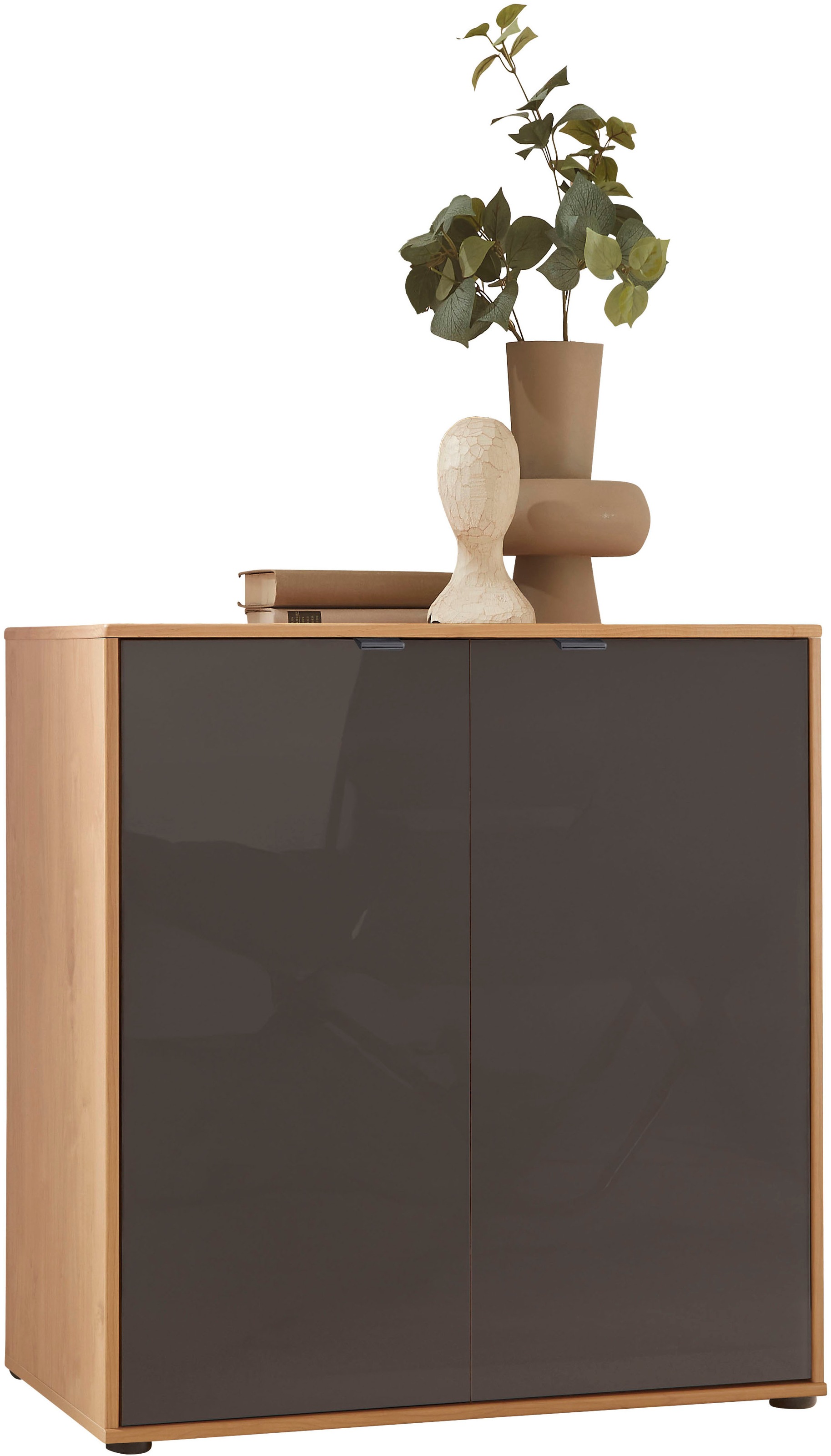 Image of WIEMANN Kommode "Cardiff Sideboard, Wäscheschrank, teilmassiv Erle, 80 cm" Kommode 80x86x43 cm, braun, mit Dämpfung, MADE IN GERMANY, verschiedenen Ausführungen, inklusive Einlegeboden