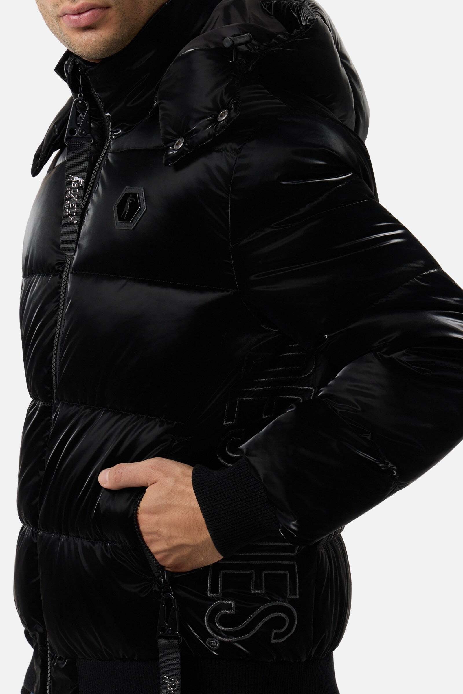 BOXEUR DES RUES Veste d'hiver »BOXEUR DES RUES Winterjacke Side Inserts«