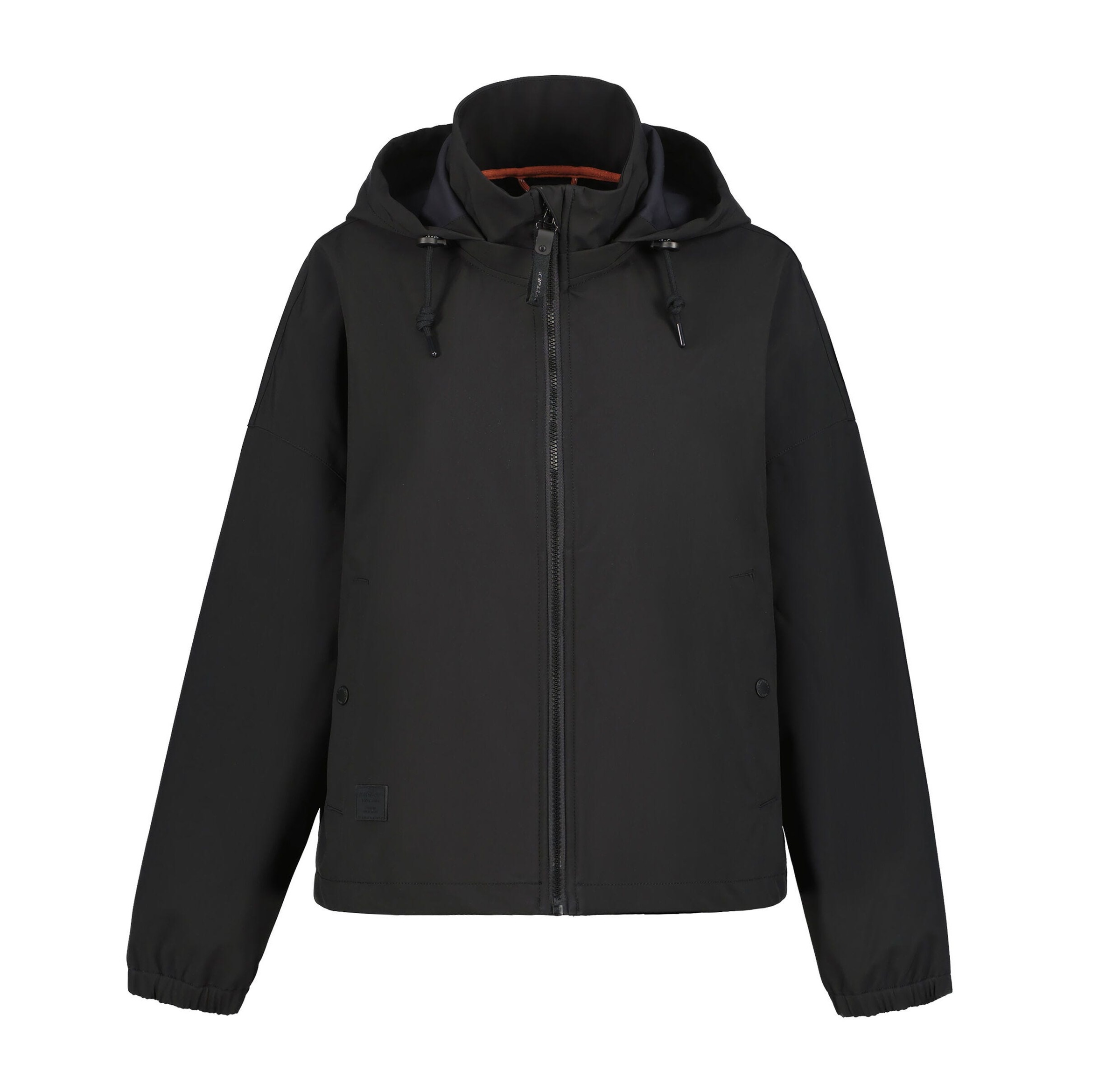 Icepeak, Unisex, »D SOFTSHELLJACKE ADRIAM« mit Kapuze für vielseitige Outdoor-Aktivitäten, mit abnehmbarer Kapuze, basic schwarz, 48, Softshelljacke 