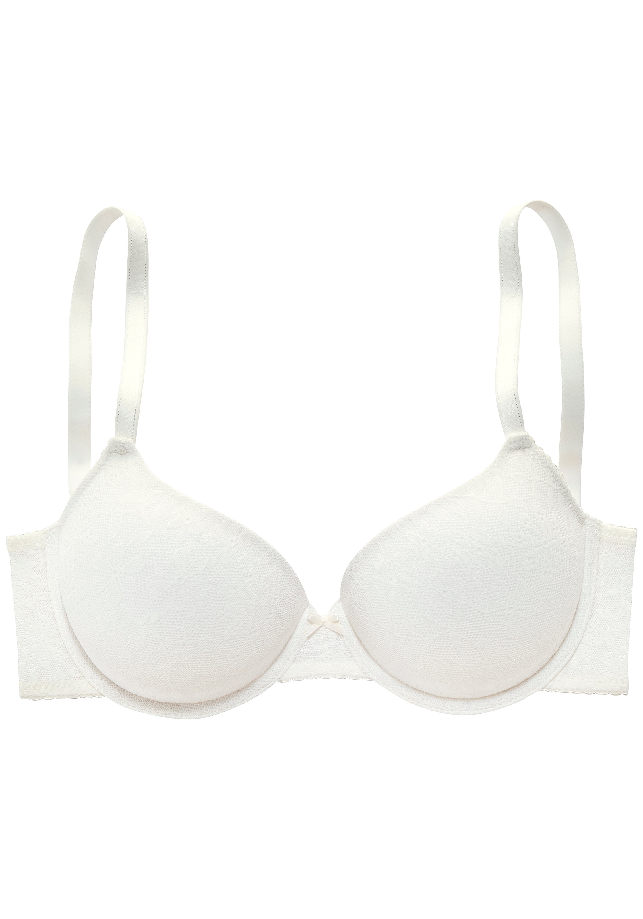 LASCANA Soutiens-gorge moulés »Elisa« mit Bügel, aus zarter, blumiger Spitze, sexy Dessous