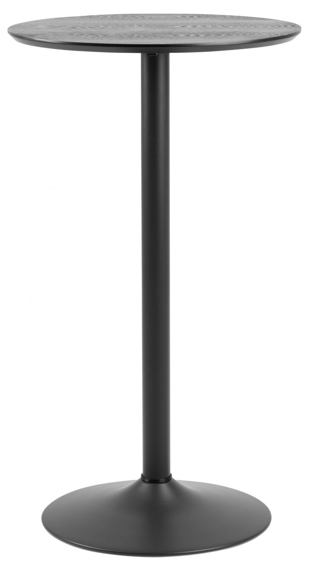 Image of ACTONA GROUP Bartisch "Ibiza" 1 Stk. tlg. Bartisch rund Ø 60 cm, Schwarz, mit Trompete Gestell