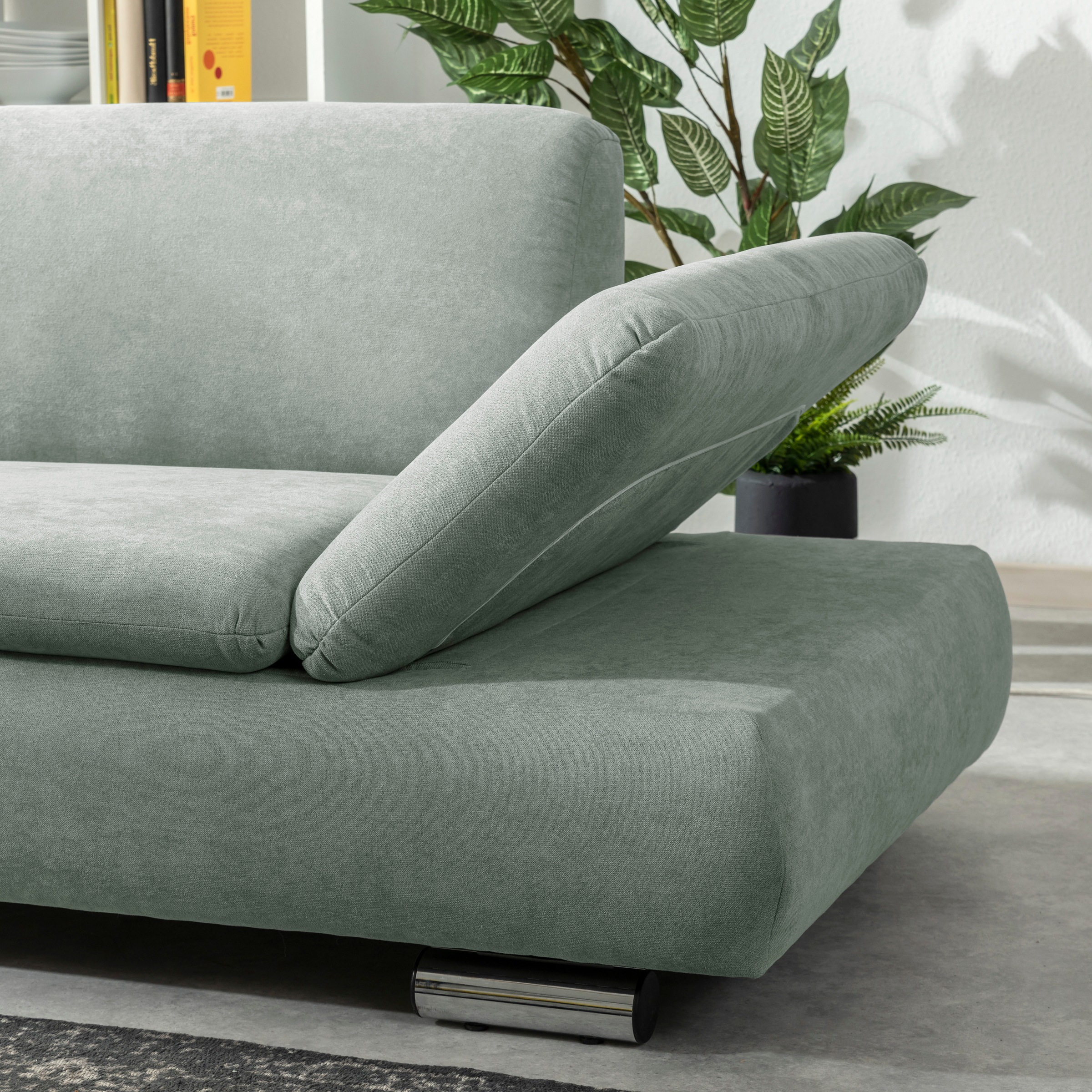 Max Winzer® Ecksofa »Toulouse modern und bequem, aktuelles Design, hoher Sitzkomfort«, mit klappbaren Armlehnen, Breite 271 cm