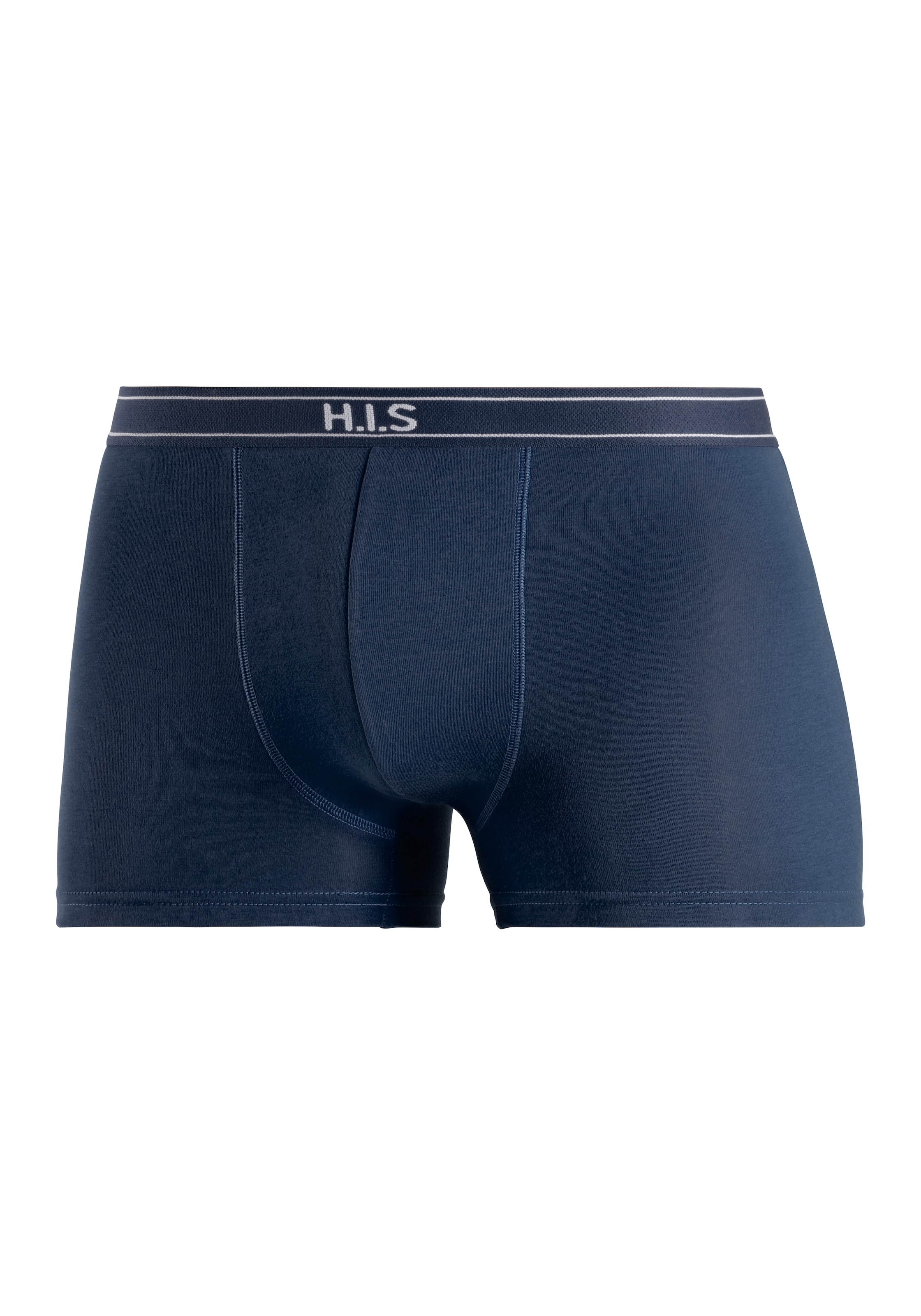 H.I.S Boxer »Boxershorts für Herren« Packung, 5 Stk. mit Steifen und Logo im Bund