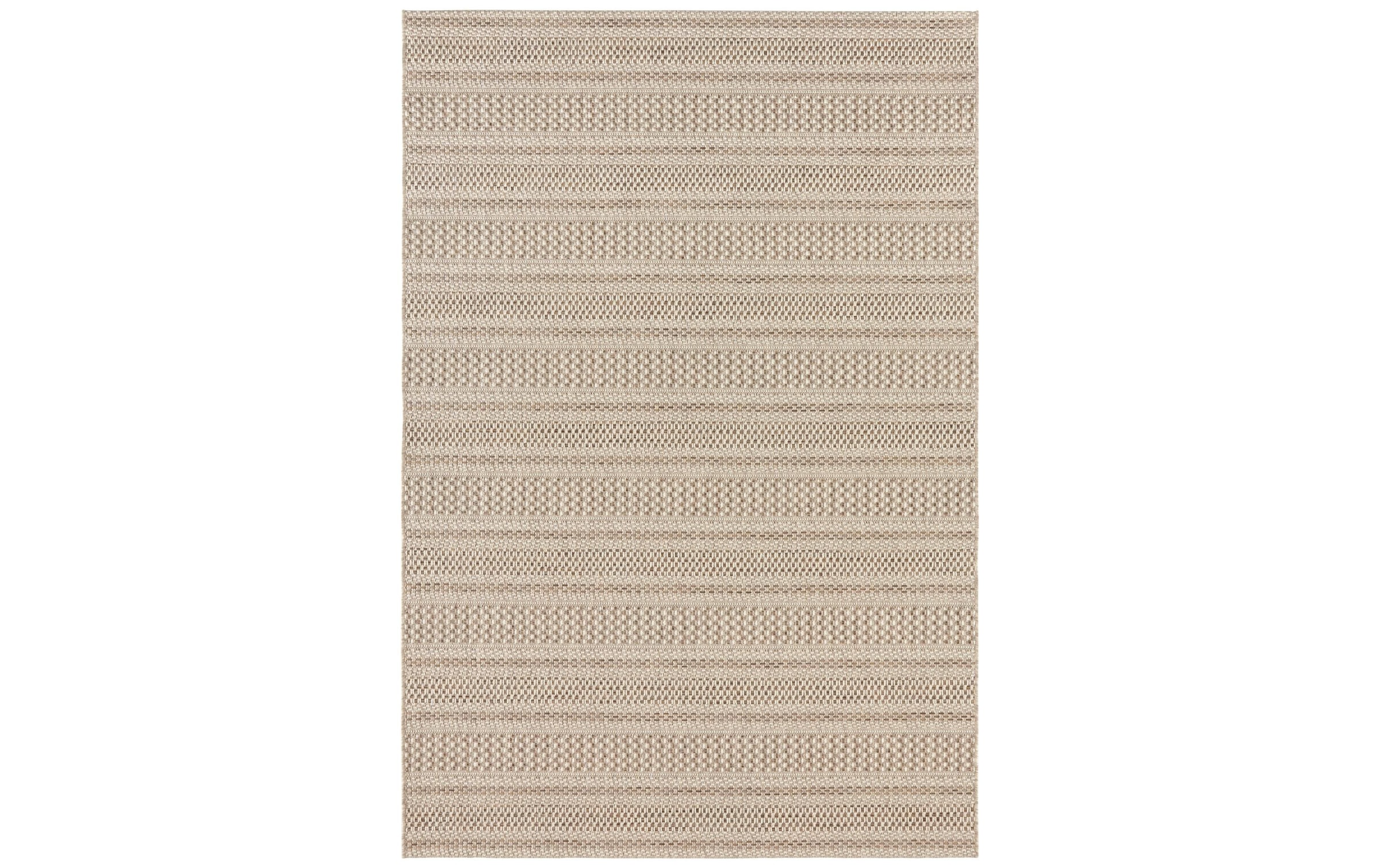 ELLE DECORATION Teppich »Arras« rechteckig 8 mm Höhe In-& Outdoor, Wetterfest, Balkon, Garten, Wohnzimmer, Sisal Optik