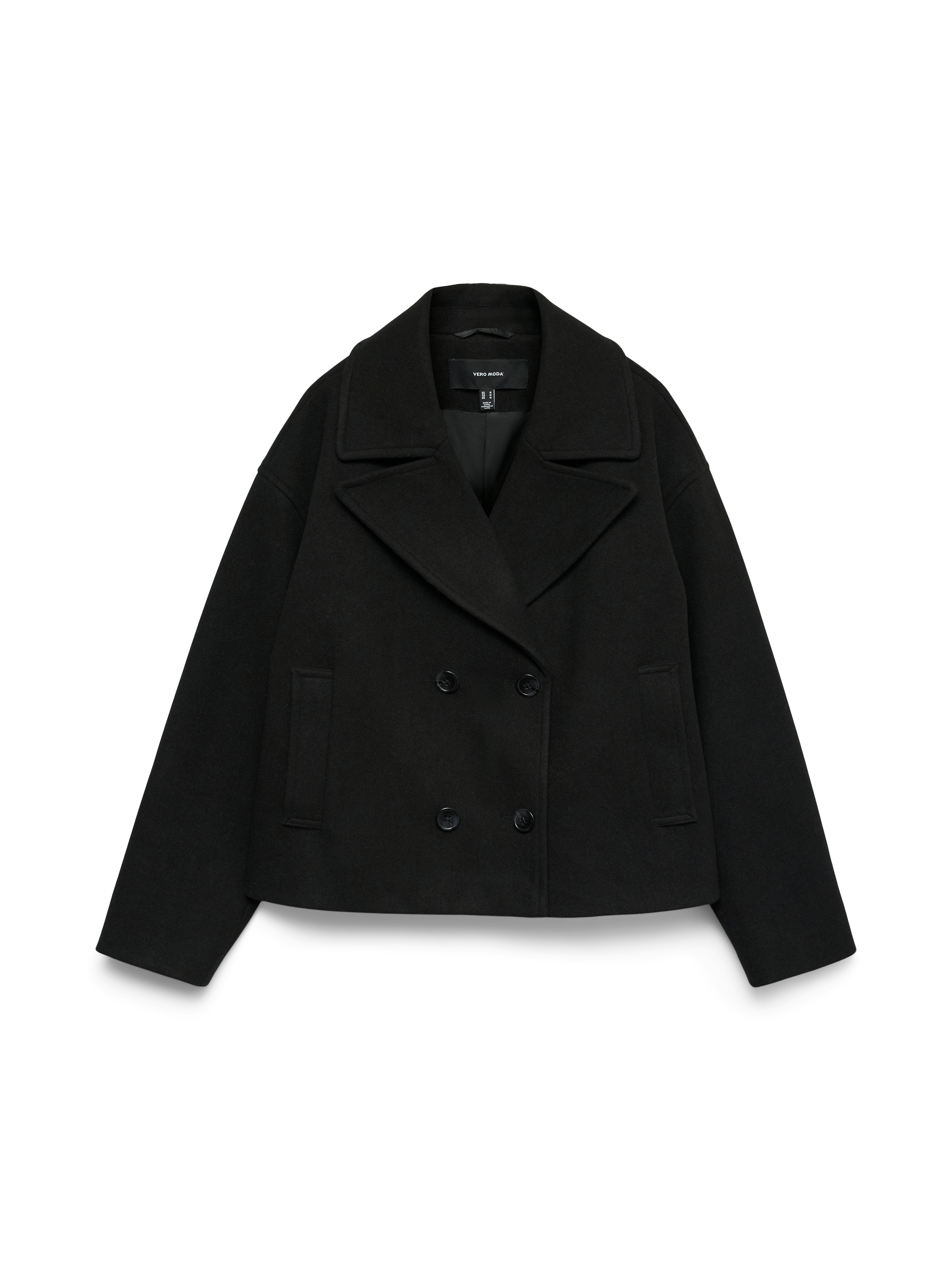 Vero Moda Caban »VMVINCELINE SHORT JACKET NOOS« mit Knopfleiste