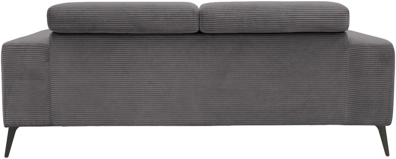 DOMO collection 2-Sitzer »Trento, mit Kufenfuss oder Einzelfuss«, wahlweise mit Kopfteilverstellung und in zwei Grössen erhältlich