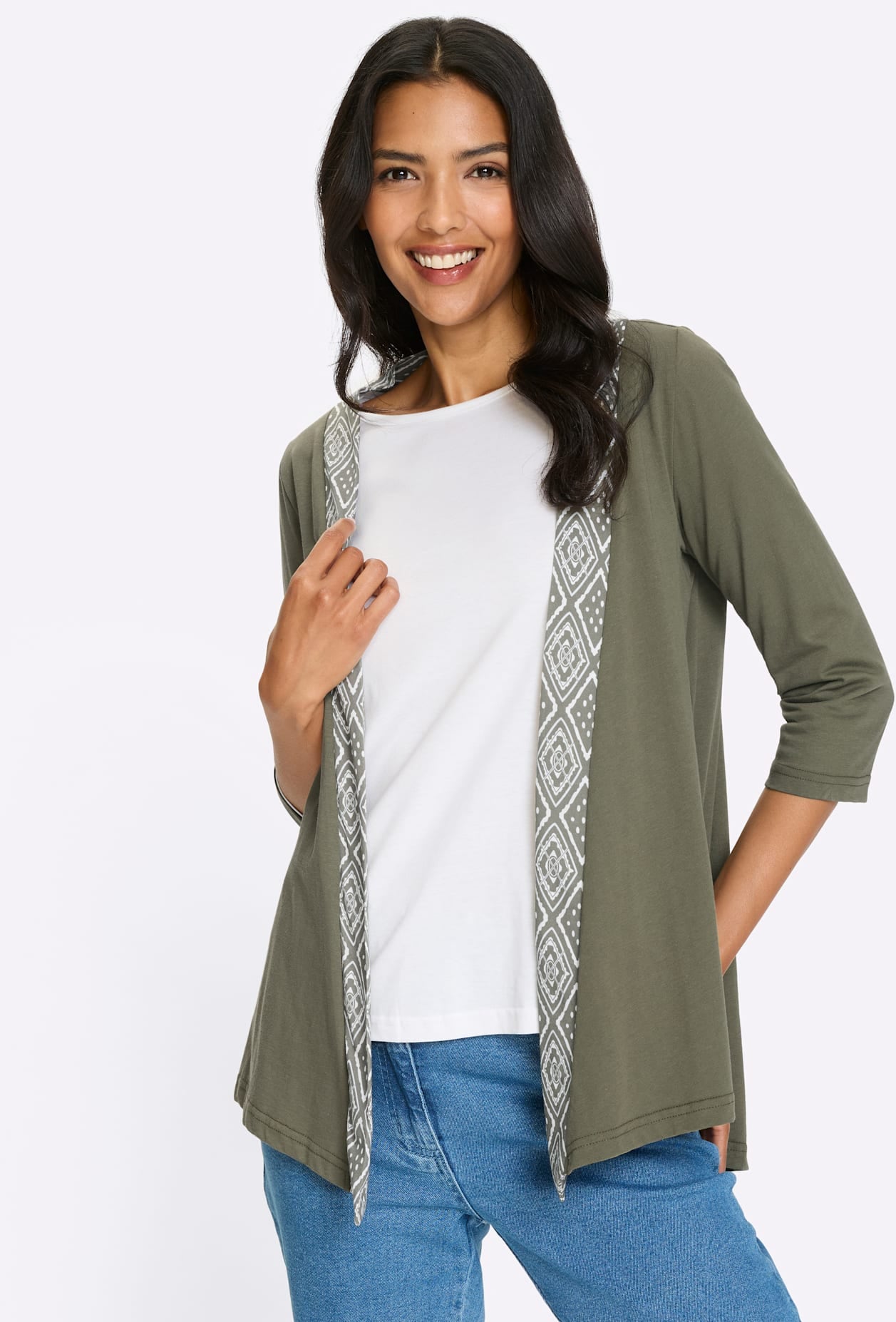 Classic Basics Veste chemise »Shirtjacke« 1 pièces