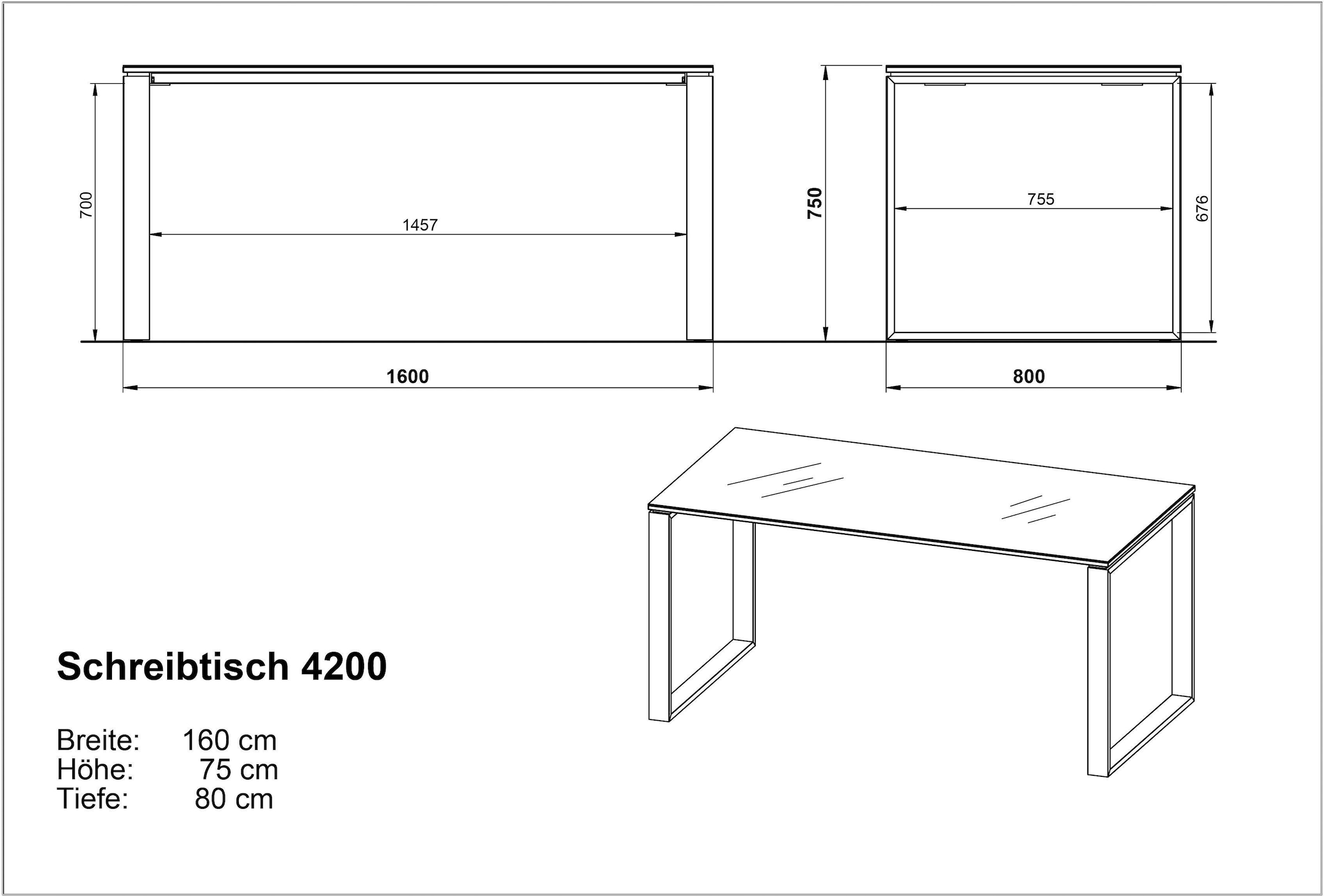 GERMANIA 2 (Set, »GW-Monteria«, maintenant St.) Büro-Set