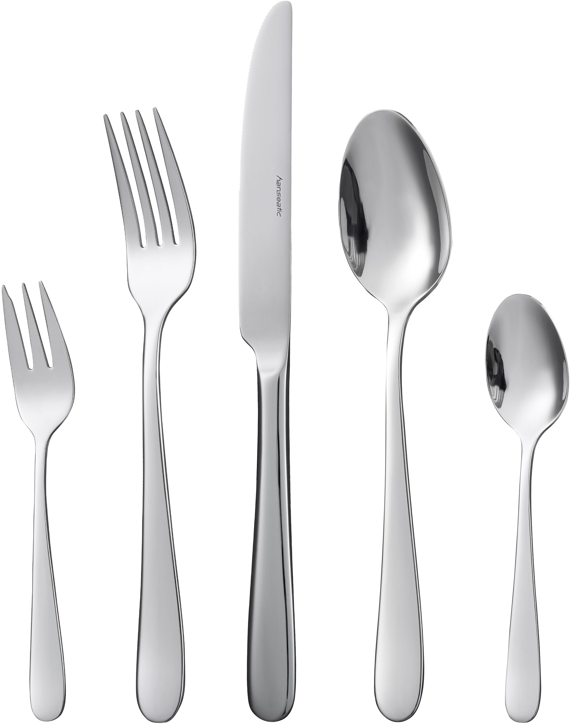 Hanseatic Besteck-Set »BASIC« modischer Klassiker