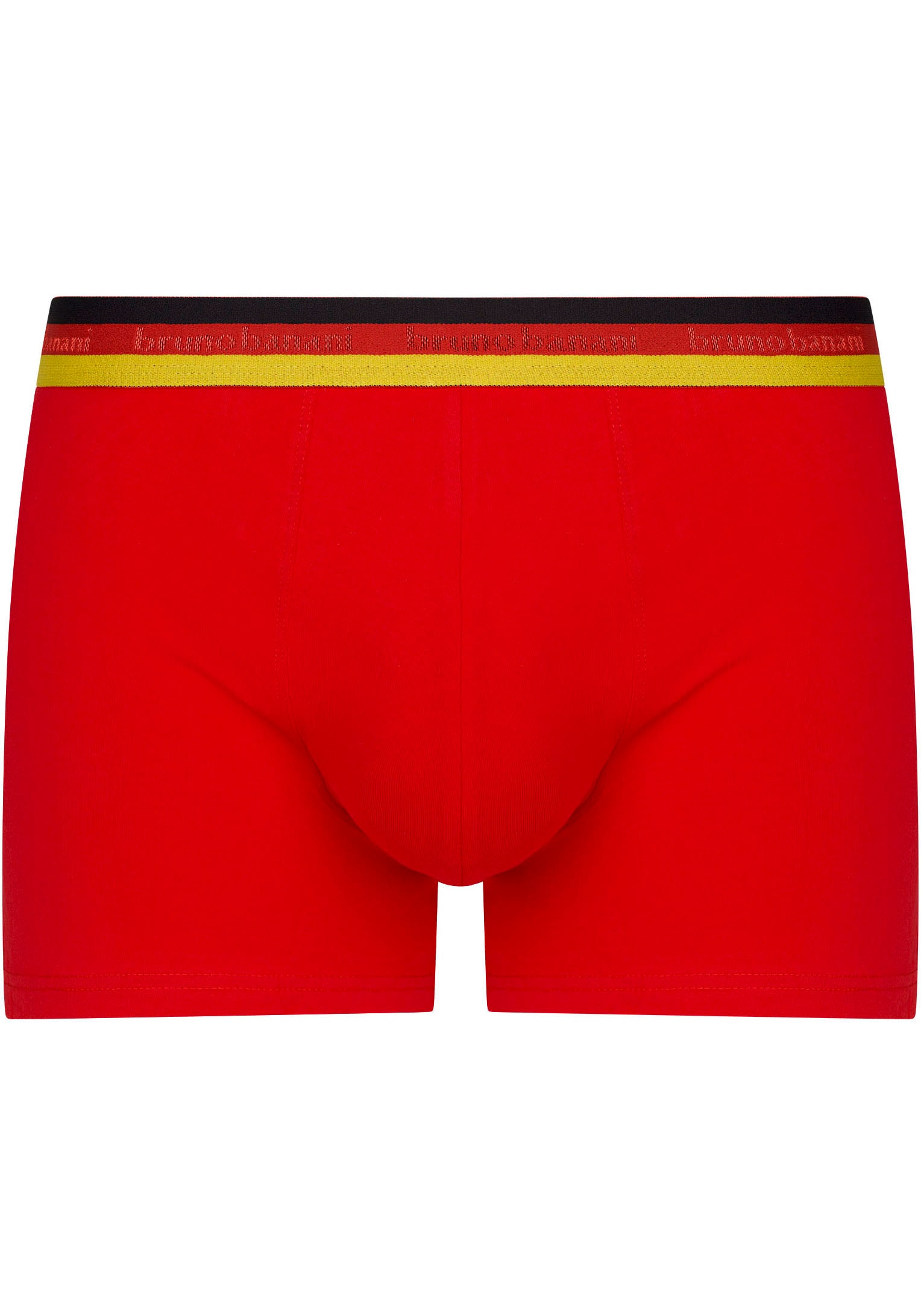 Bruno Banani Retro Pants »Goldfarbenen Goal«, (3er-Pack), mit mehrfarbigem Bund