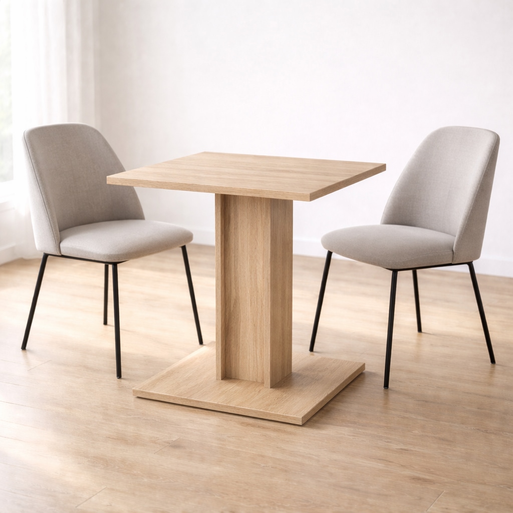 GOODproduct Esstisch »Square Säulentisch, Küchentisch, Bistrotisch, Kompakt-Esstisch« Quadratischer Esstisch; verschiedene Farben erhältlich; Breite: 70 cm