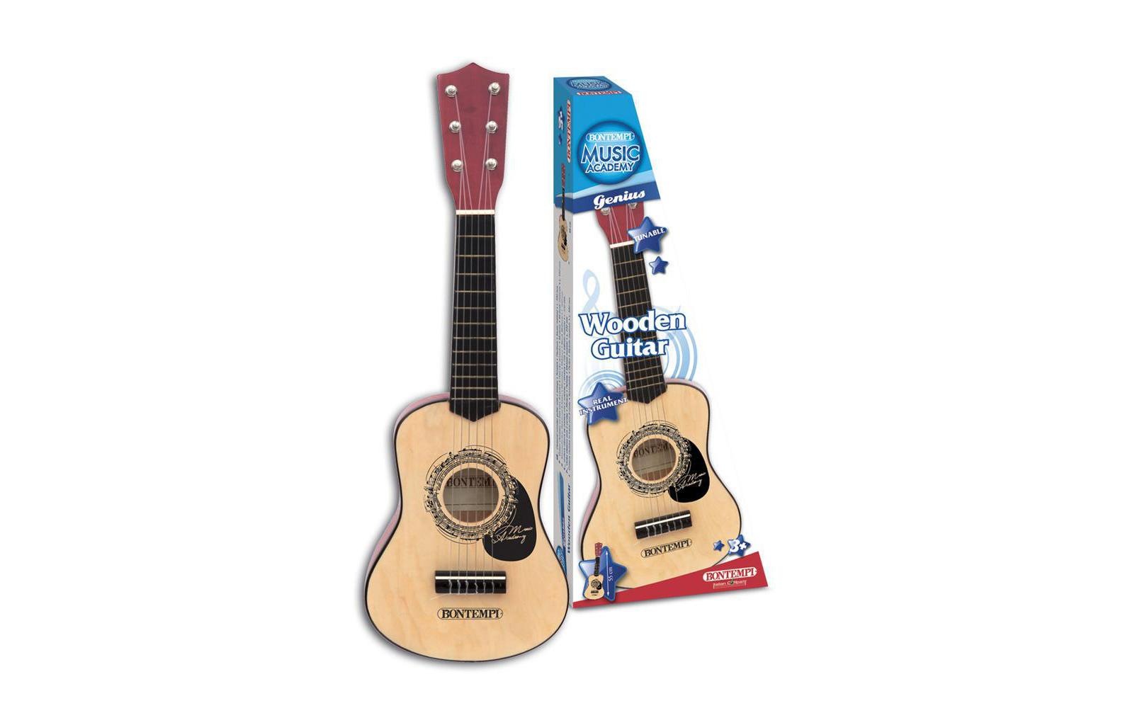 Bontempi Spielzeug-Musikinstrument »Holzgitarre 6 Saiten«