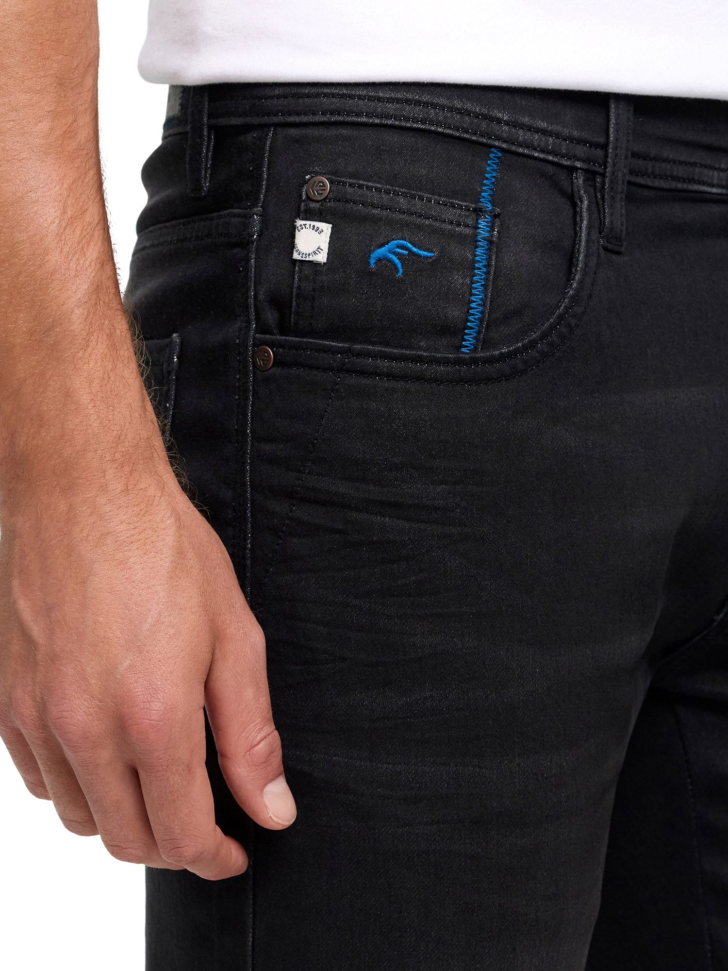 Indicode Jeans coupe régulière »INCoil« Mélange de coton, coupe regular
