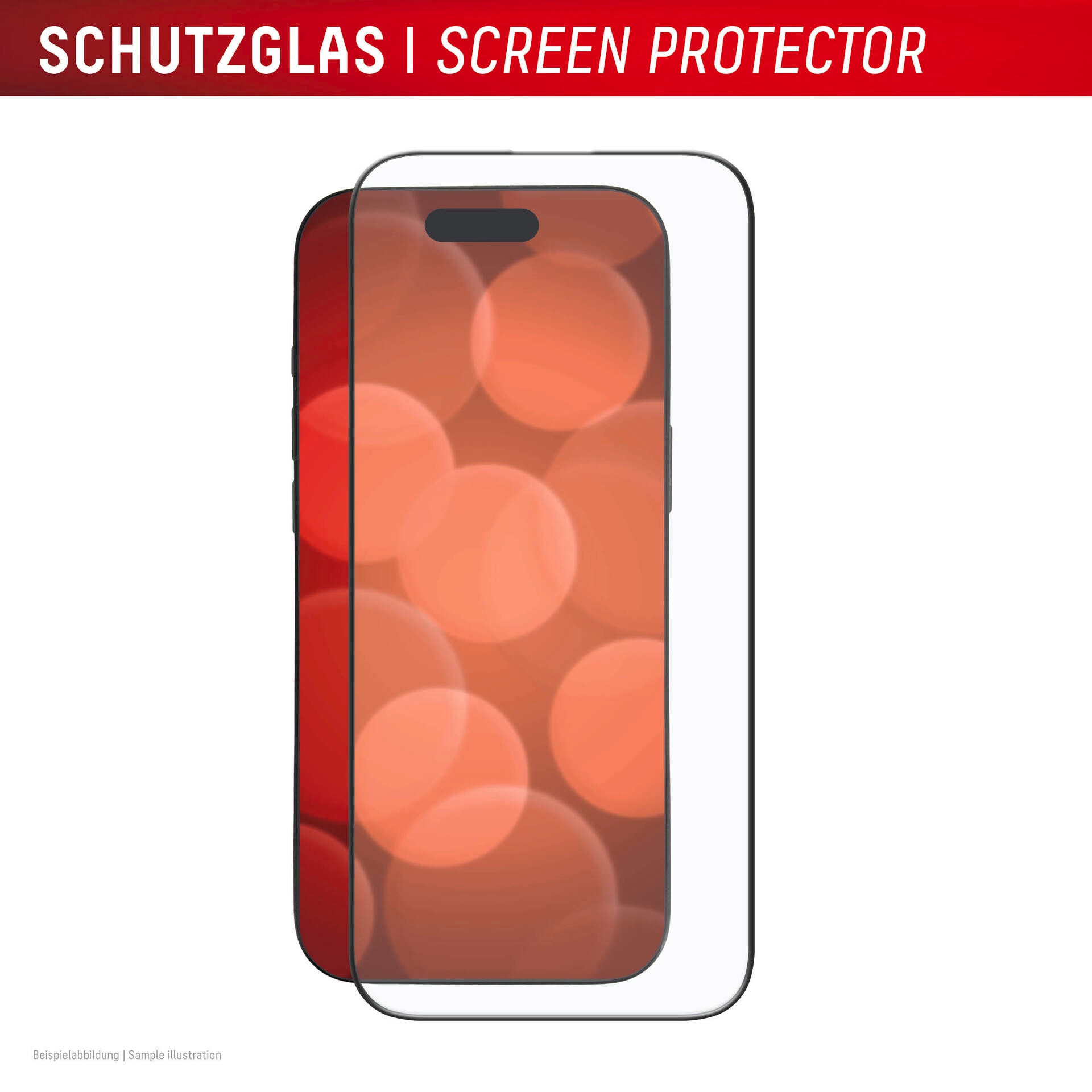 Displex Verre de protection d'écran »Premium Glass Screen Protector Full Cover« für Apple iPhone Air Displayschutzfolie, Schutzfolie, Bildschirmschutz, kratz- & stossfest