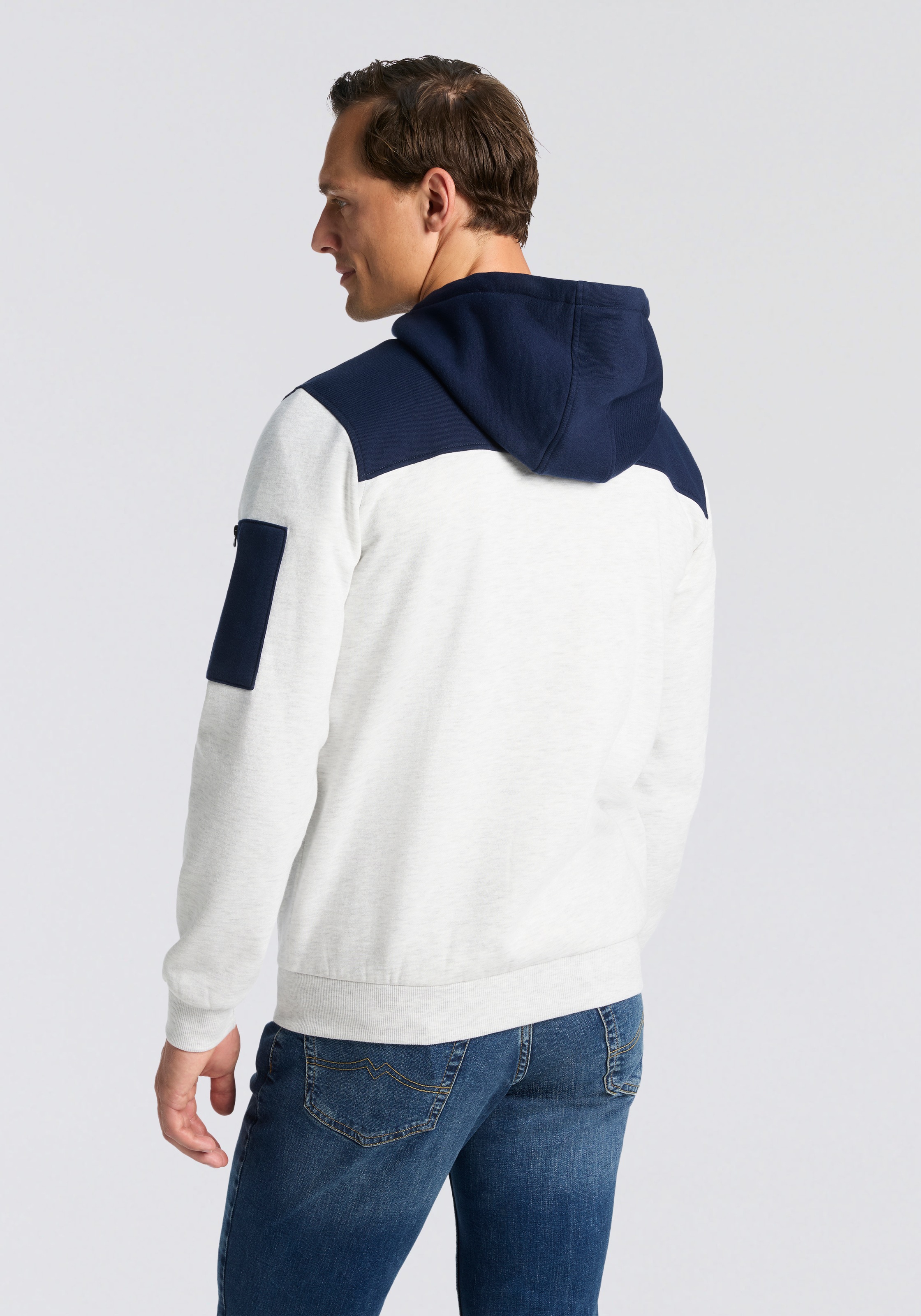 Ocean Sportswear Sweatjacke , Innen weich angeraut
