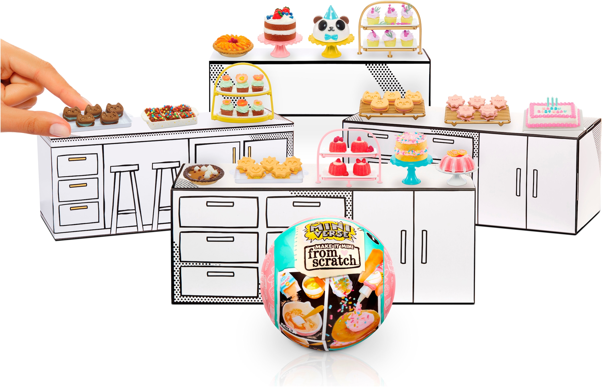 MGA ENTERTAINMENT Kreativset »MGA's Miniverse - Make It Mini From Scratch« sortierte Lieferung