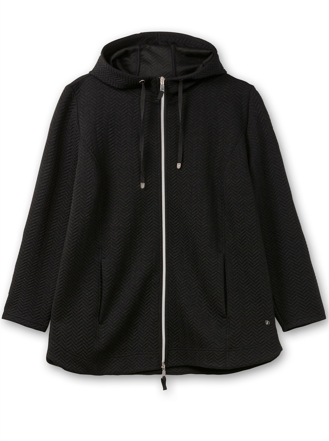 Sheego Shirtjacke »Sweatjacke«, (1 tlg.)
